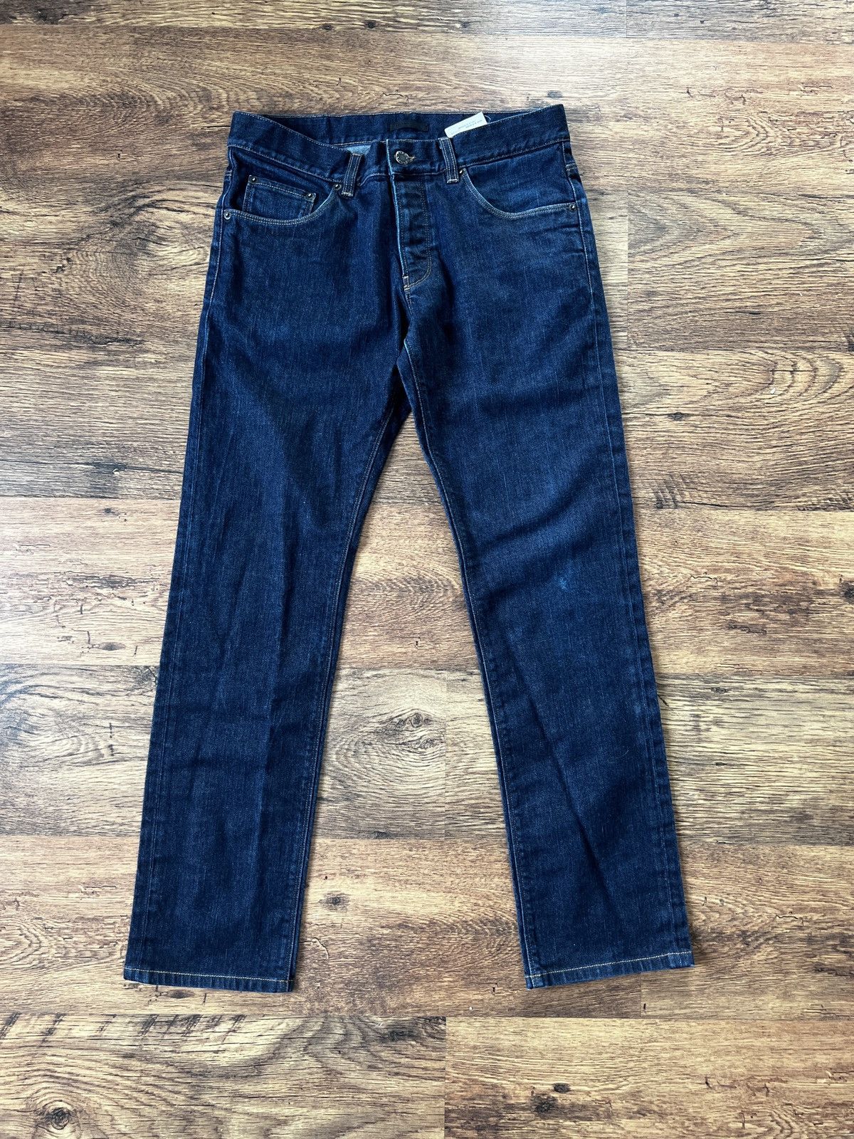 Prada Indygo denim prada straight fit archive luxury hedi slp Size US 32 / EU 48 - 1 Thumbnail
