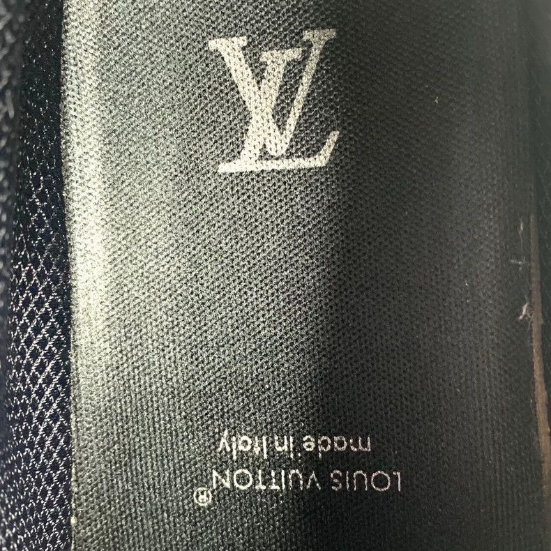 Louis Vuitton Louis Vuitton Black Leather Round Toe Platform Buckle Casu Size US 8.5 / EU 41-42 - 9 Thumbnail