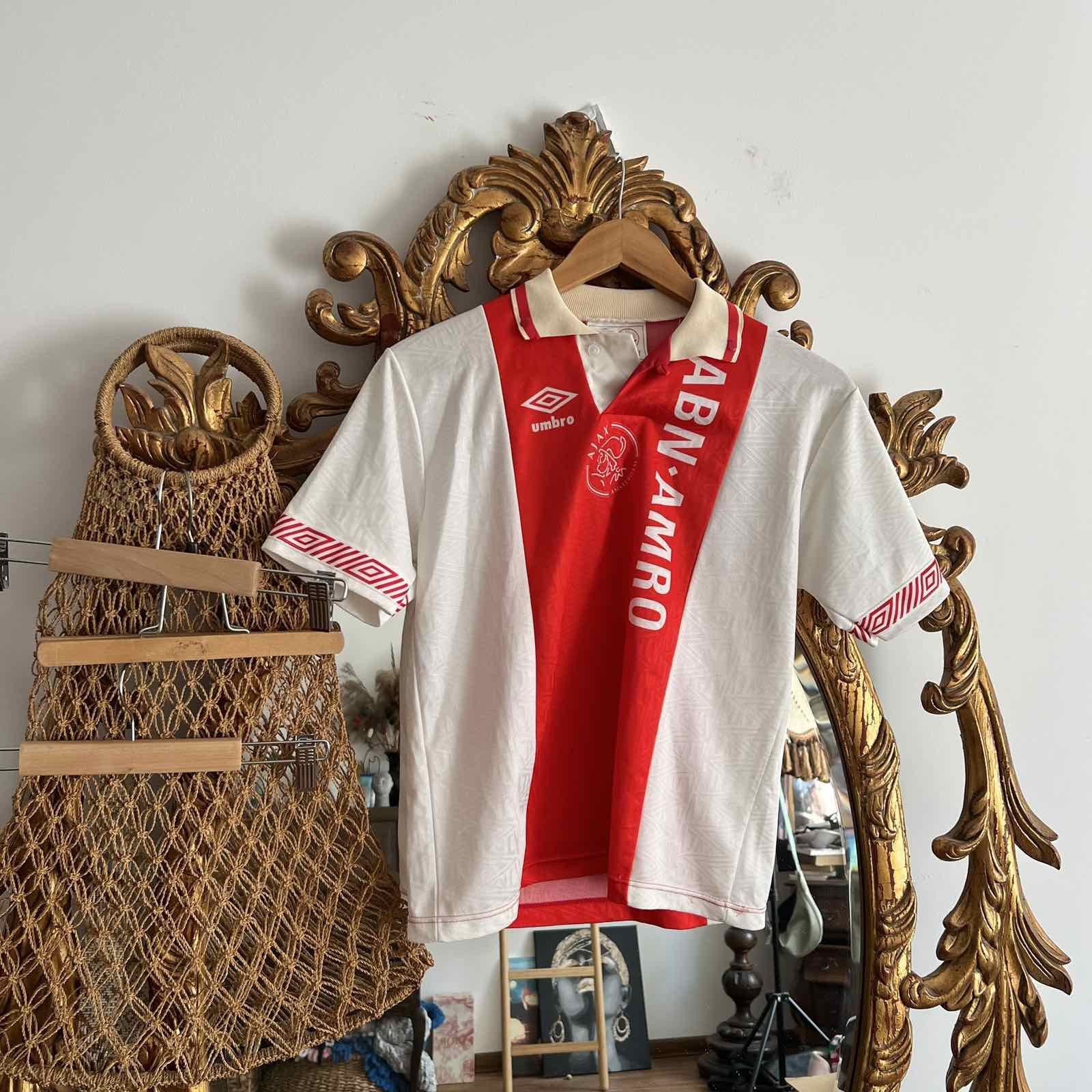 Umbro × Vintage Vintage Umbro 1996/1997 Ajax Home Soccer Jersey Sz XXS Size US XXS / EU 40 - 1 Thumbnail