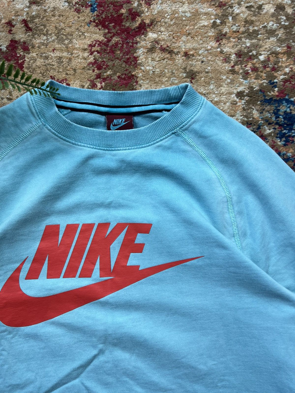 Nike × Vintage 🐟 90’s NIKE RETRO CREWNECK Y2K SWOOSH LOGO Size US M / EU 48-50 / 2 - 2 Thumbnail