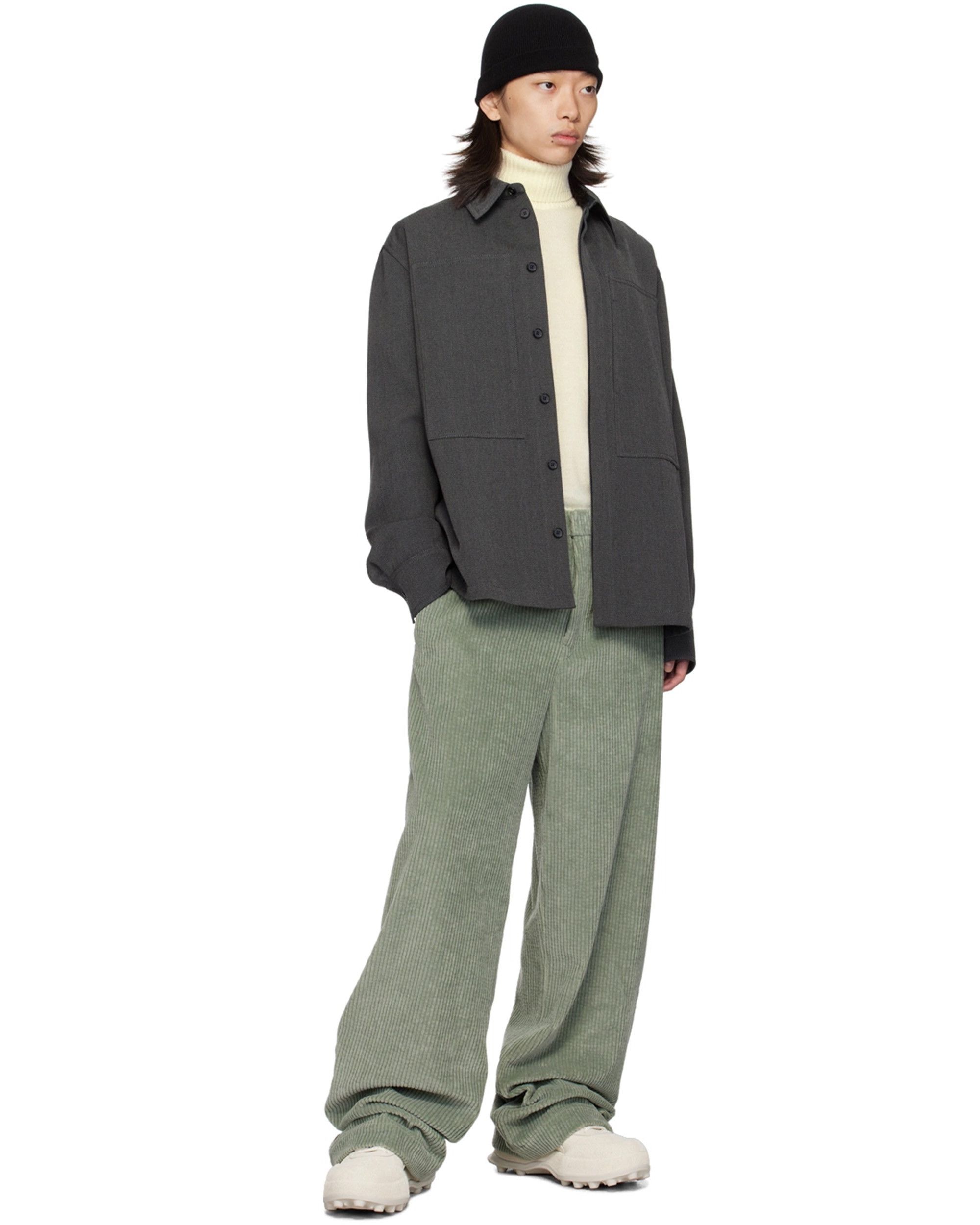 Jil Sander Wide straight leg corduroy pants Size US 30 / EU 46 - 2 Thumbnail