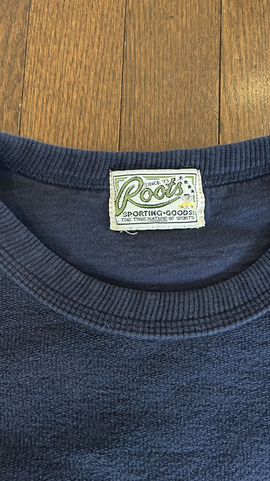 Roots Vintage Blue Roots Canada Crewneck Size US S / EU 44-46 / 1 - 4 Thumbnail