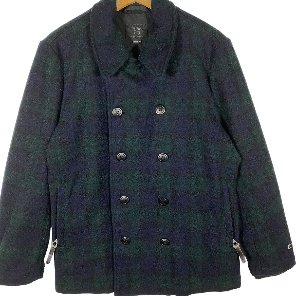 Vintage × Woolrich Woolen Mills Vintage Woolrich Digs Limited Plaid Wool Button Jacket Size US M / EU 48-50 / 2 - 4 Thumbnail