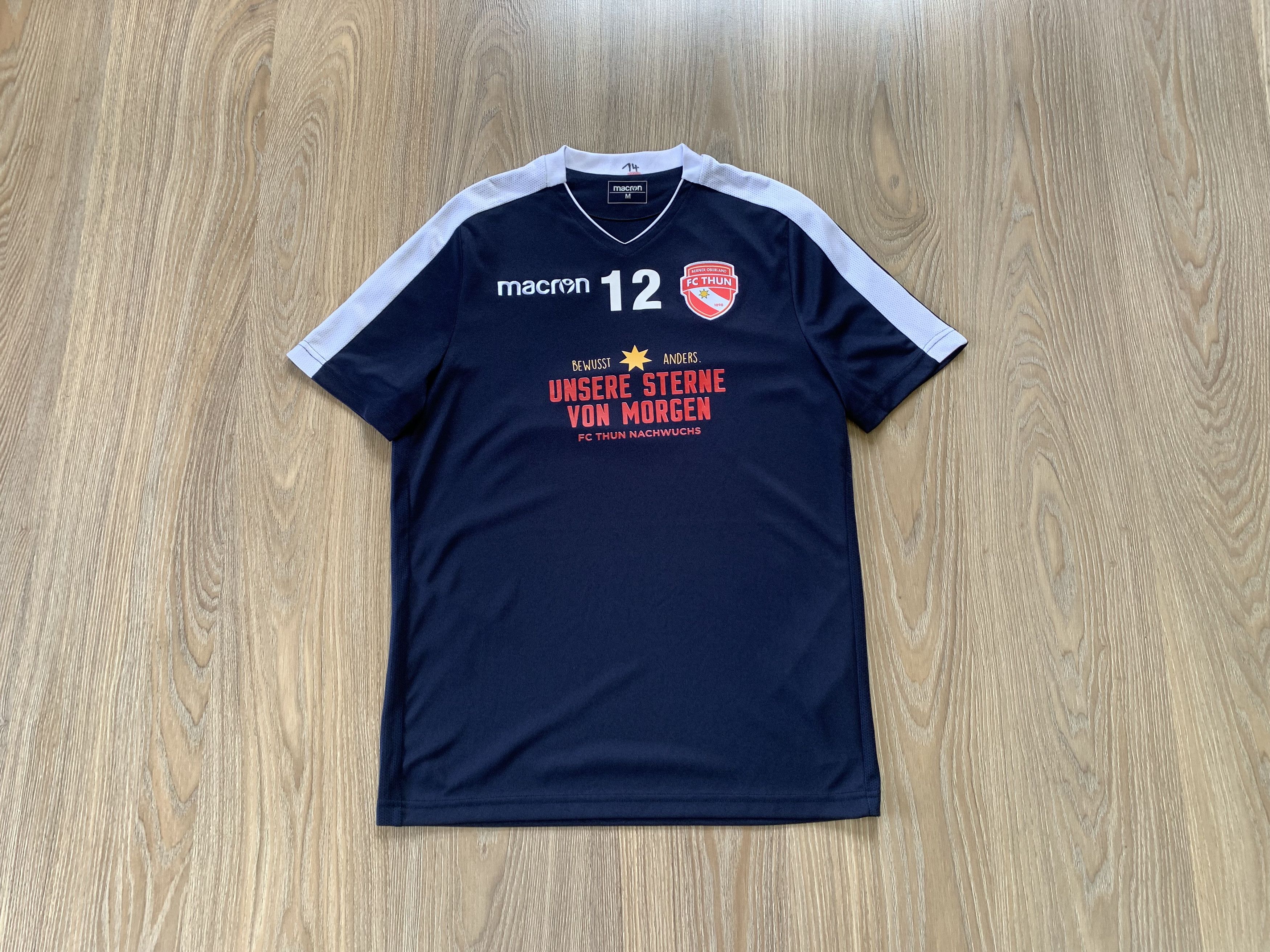Macron × Vintage Macron FC Thun Soccer T-Shirt Size US M / EU 48-50 / 2 - 1 Thumbnail