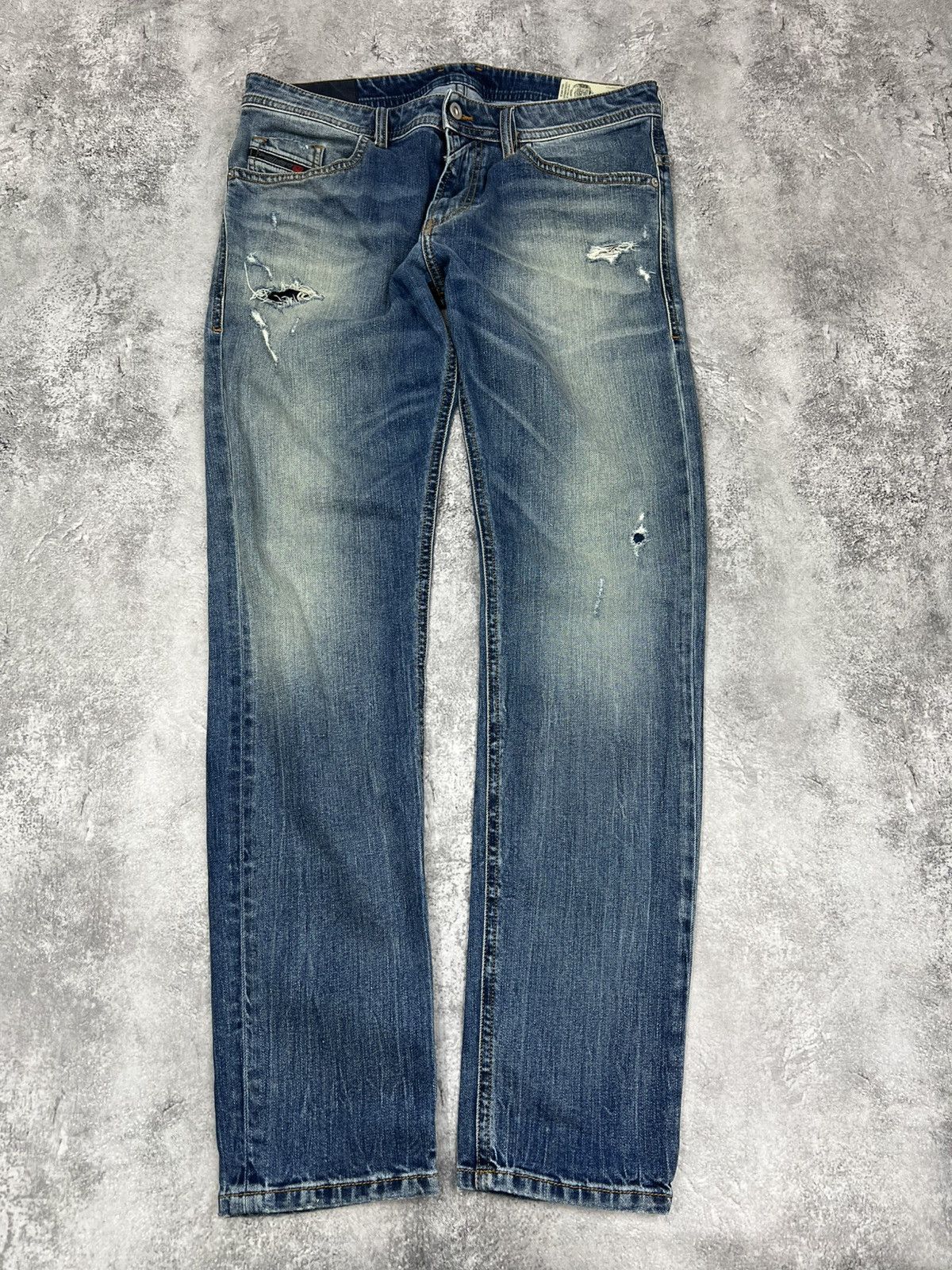 Diesel Diesel Thommer Blue Denim Pants Jeans Size US 34 / EU 50 - 1 Thumbnail