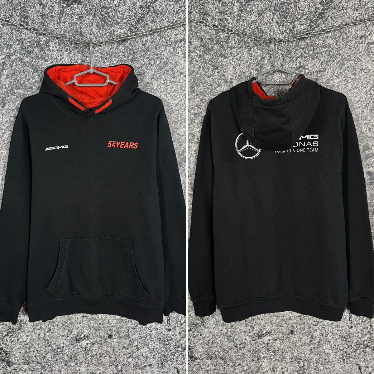 Mercedes Benz AMG Petronas Formula Team Racing Hoodie XXL