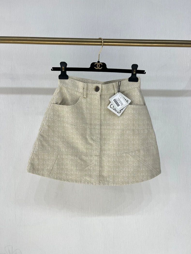 Loewe LOEWE Full logo half length dress Size 42" / US 20 - 1 Thumbnail