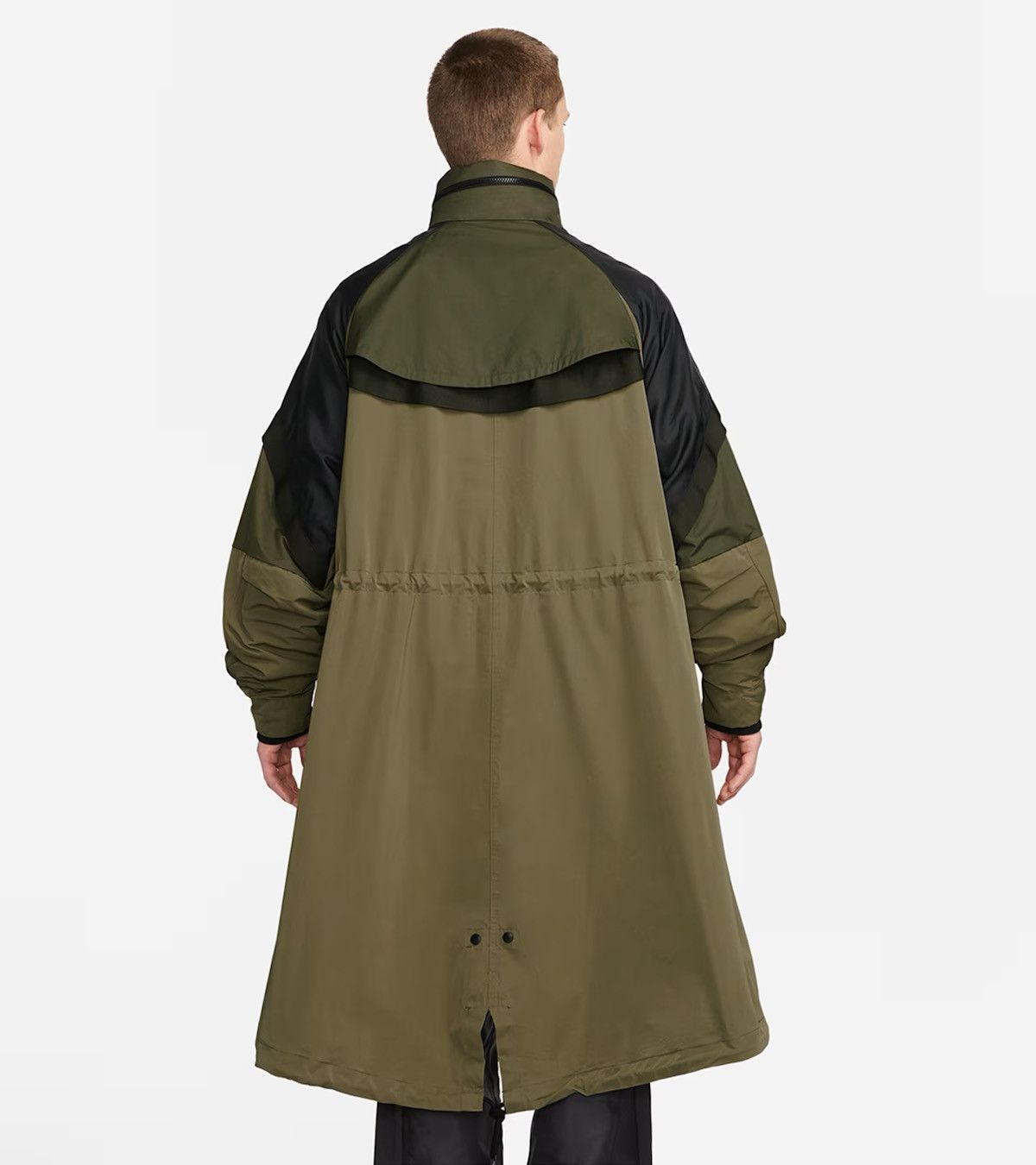 Nike × Sacai Nike x Sacai Trench Coat Jacket Hideen Hood Size XL Size US XL / EU 56 / 4 - 3 Thumbnail