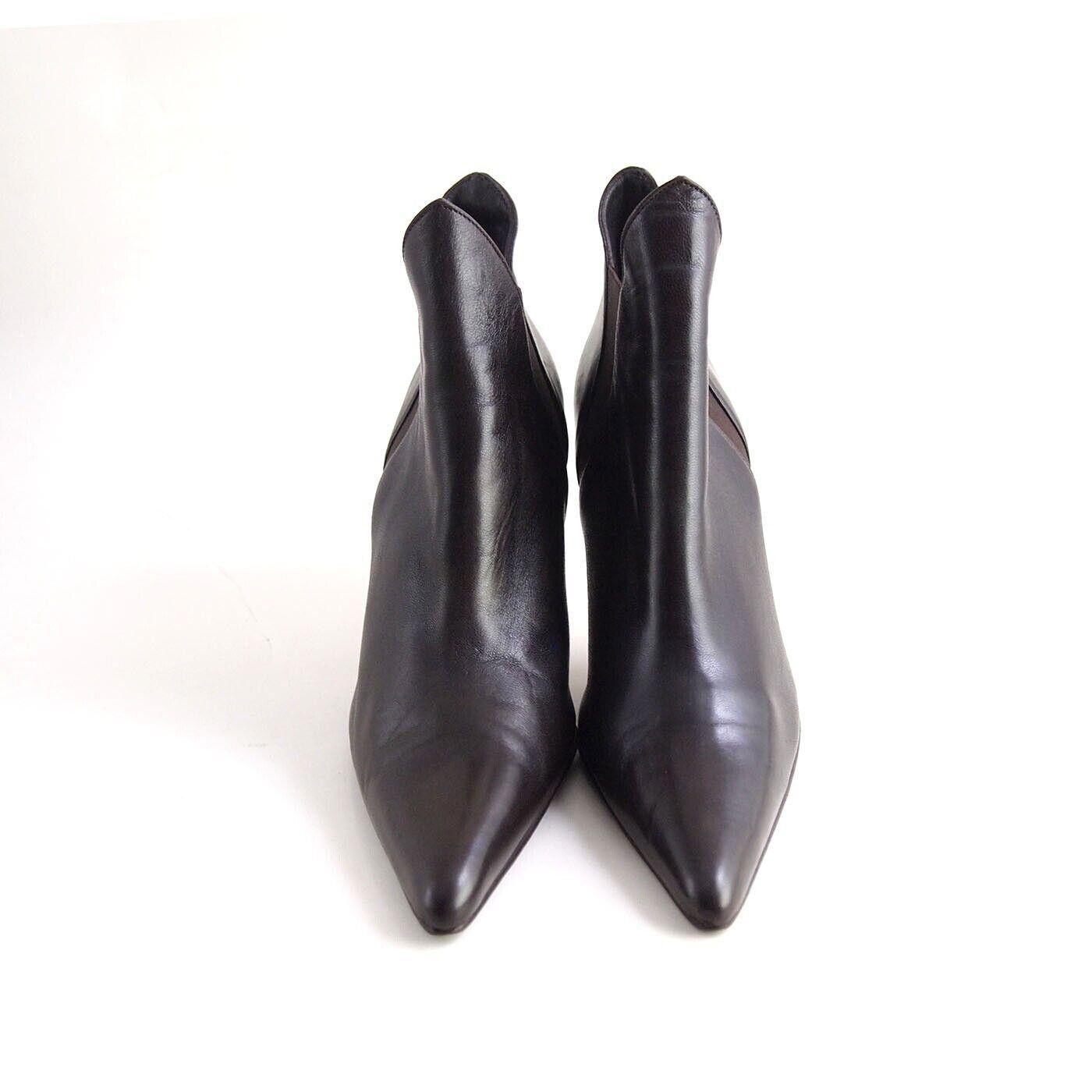 Walter Steiger Walter Steiger Booties Brown Leather US 37.5 EU 7.5 $620 Size US 7.5 / IT 37.5 - 3 Thumbnail