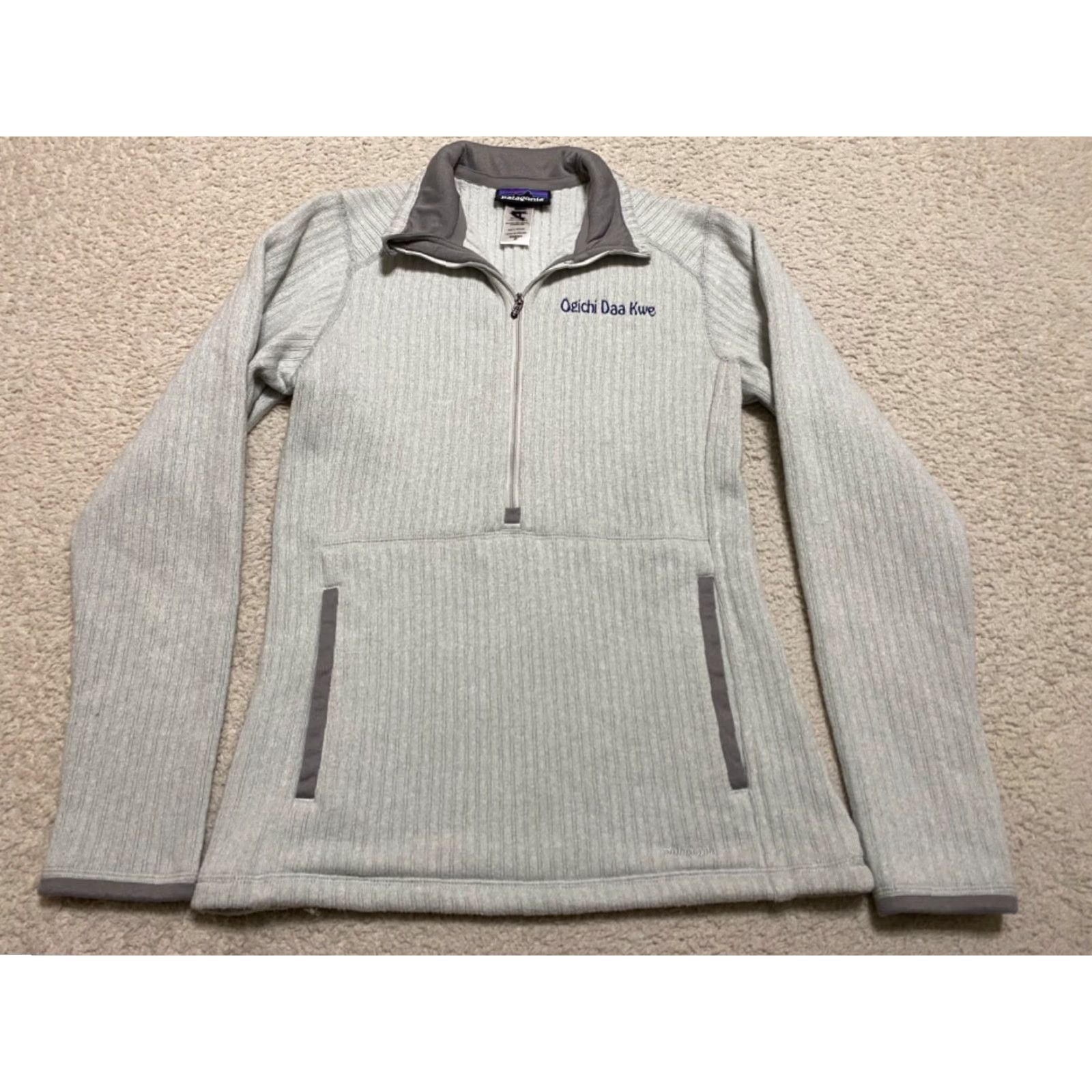 Patagonia Patagonia Womens XS Gray Better Sweater 1/2 Zip Outdoor Fleece Pullover L/S Size XS / US 0-2 / IT 36-38 - 3 Thumbnail