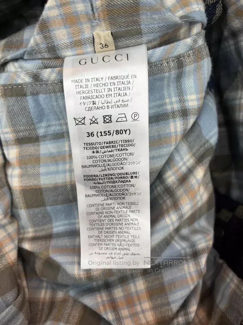 Gucci Gucci Large logo denim jacket Size XS / US 0-2 / IT 36-38 - 5 Thumbnail