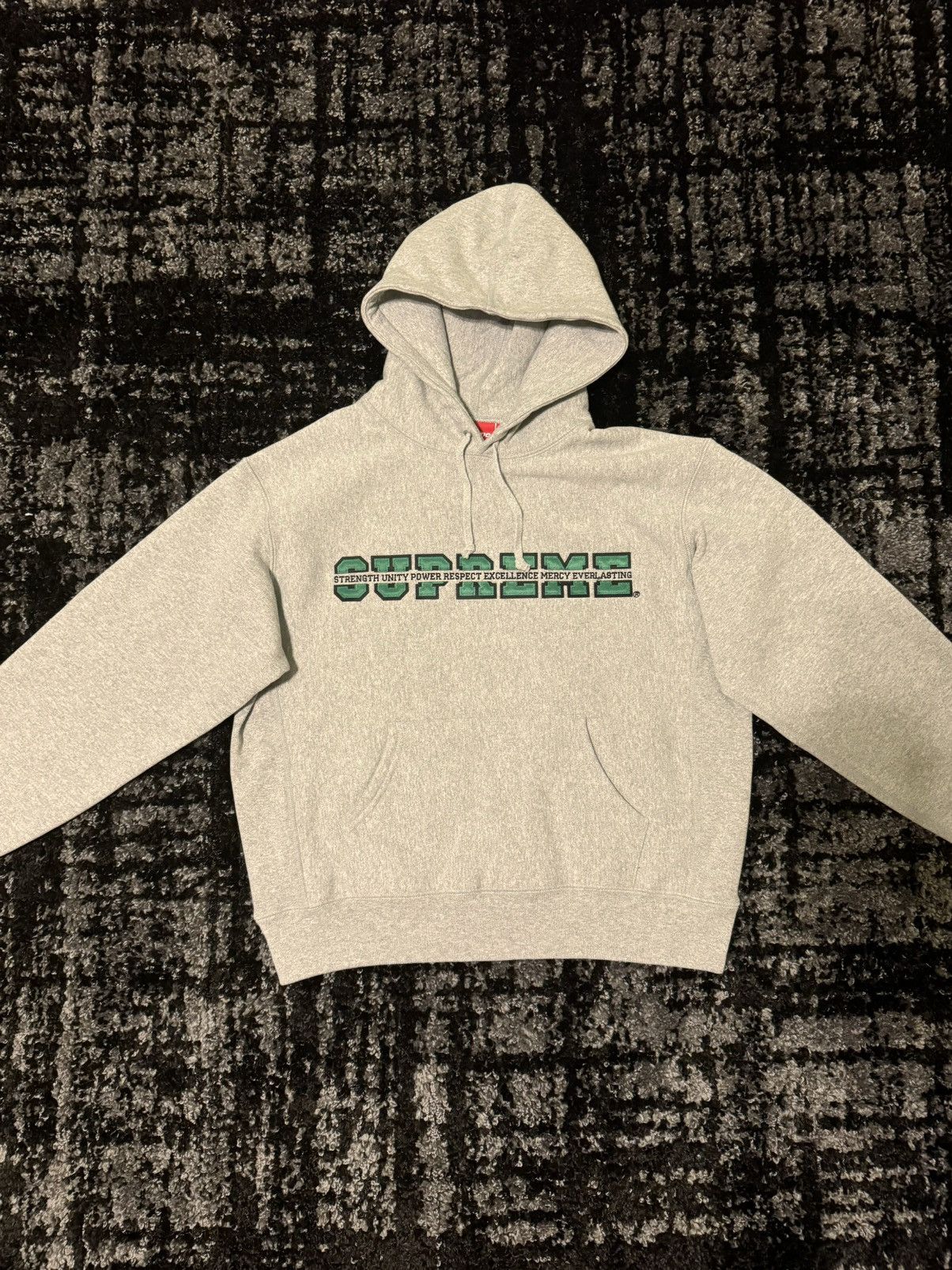 Supreme Collegiate acronym hoodie Size US S / EU 44-46 / 1 - 1 Thumbnail