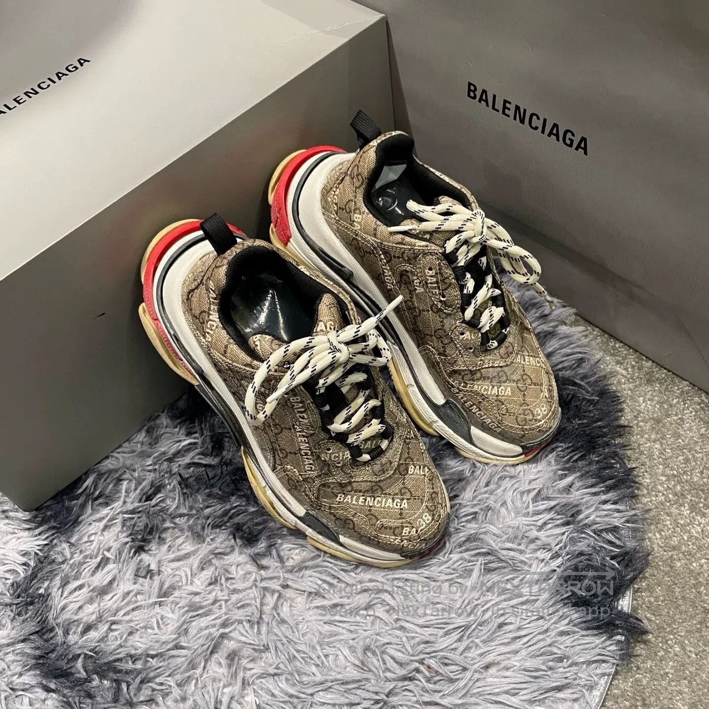 Gucci gucci x balenciaga dad sneakers for casual wear. Size US 7.5 / EU 40-41 - 4 Thumbnail