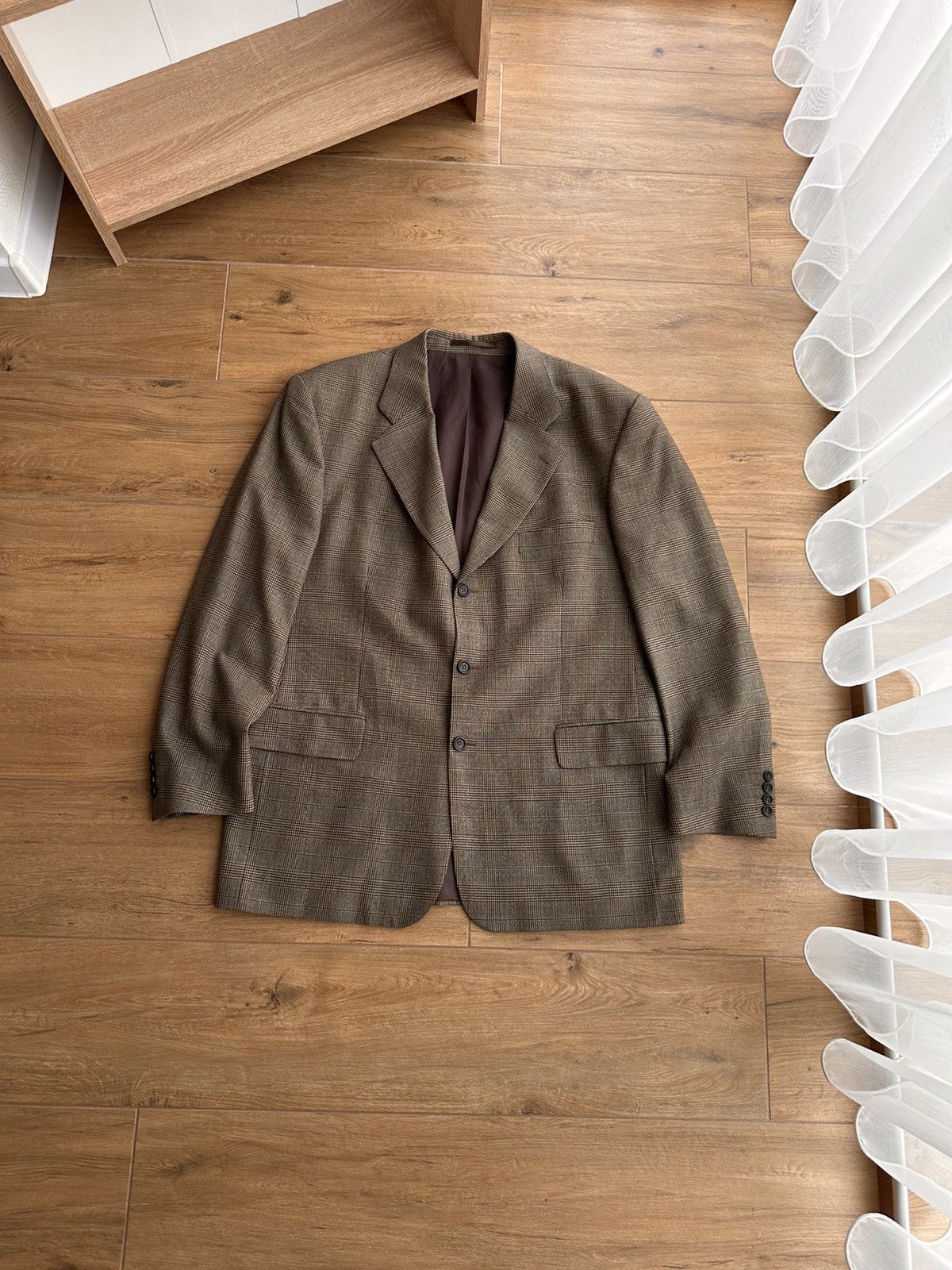 Bally × Vintage Vintage Bally Presidential Luxury Wool Blazer Size 54R - 5 Thumbnail