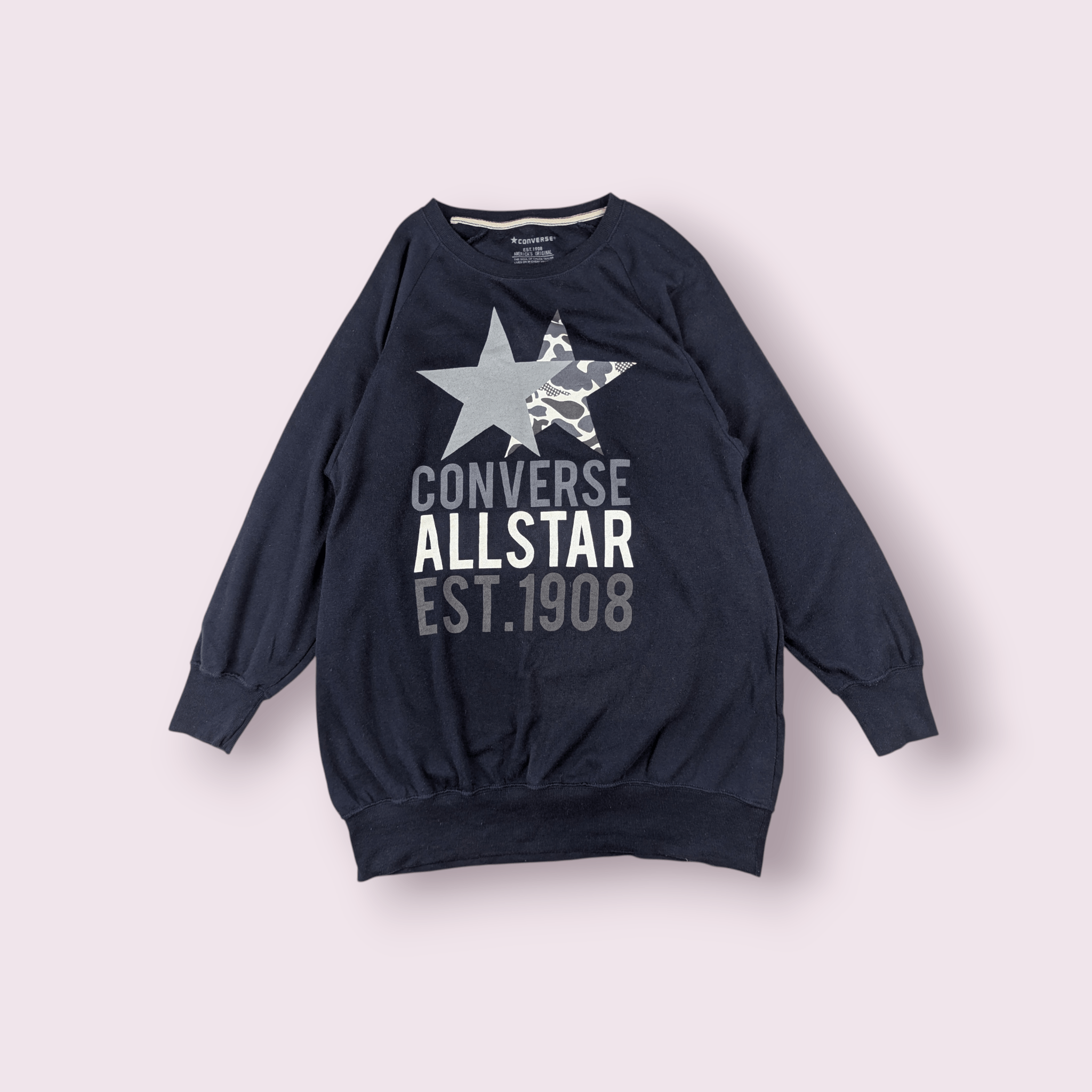 Converse CONVERSE All Star Big Spell Out Logo Sweatshirts Size M / US 6-8 / IT 42-44 - 2 Thumbnail