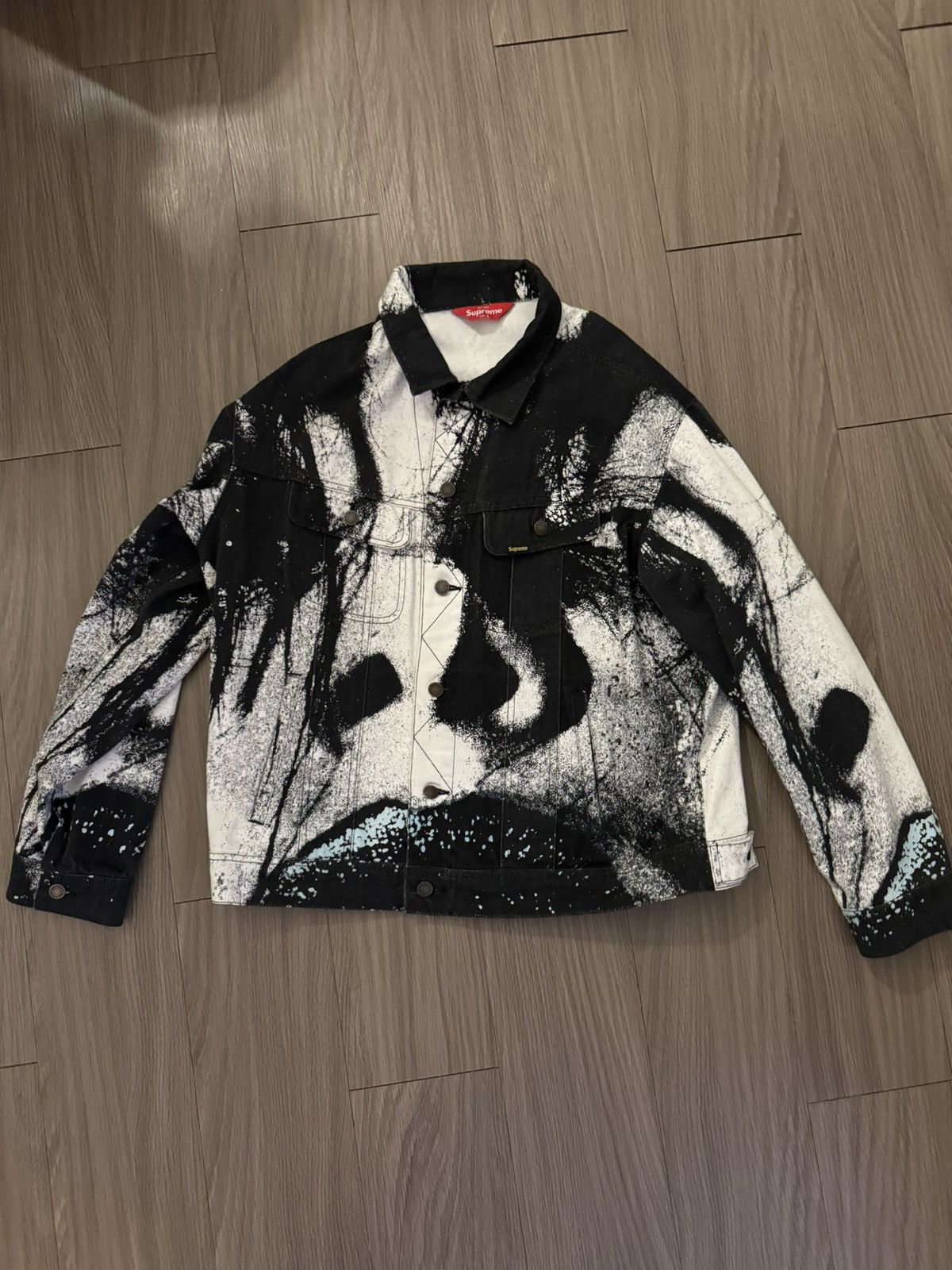 image of Supreme X My Bloody Valentine Denim Jacket, Men's (Size Large)