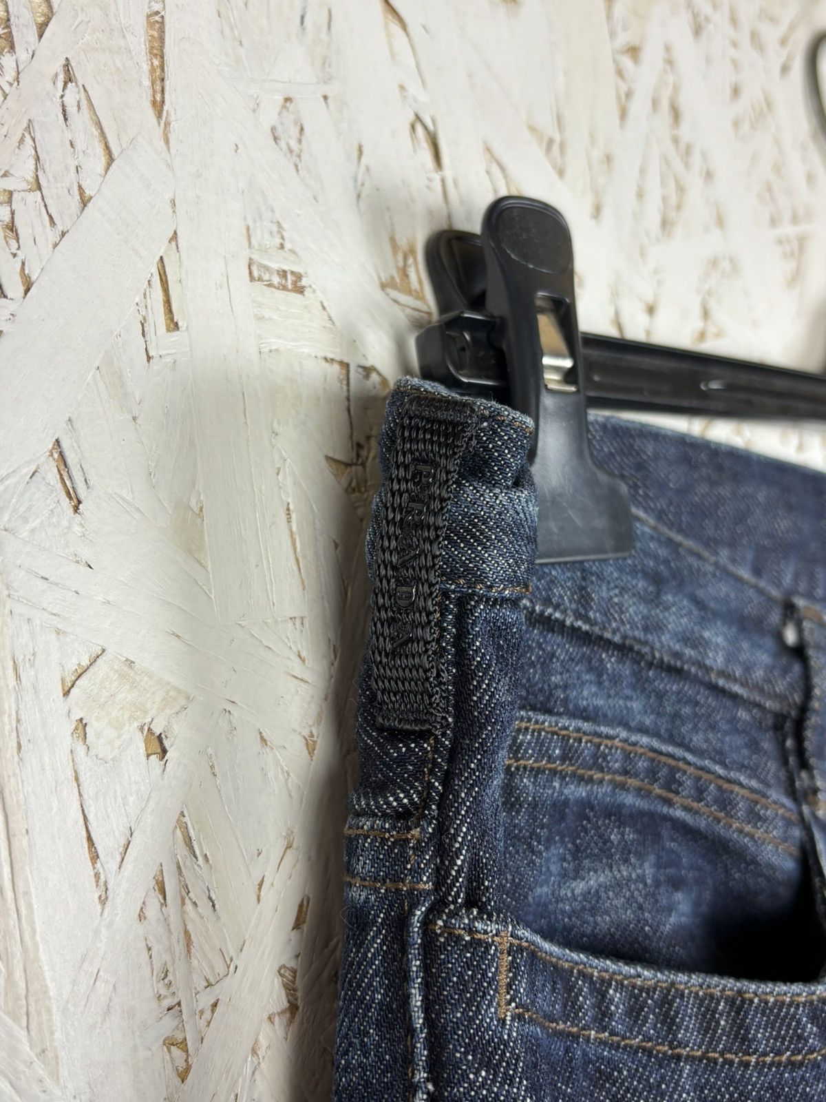 Prada Vintage Prada Straight Fit Denim Jeans Size 52 Size US 36 / EU 52 - 4 Thumbnail