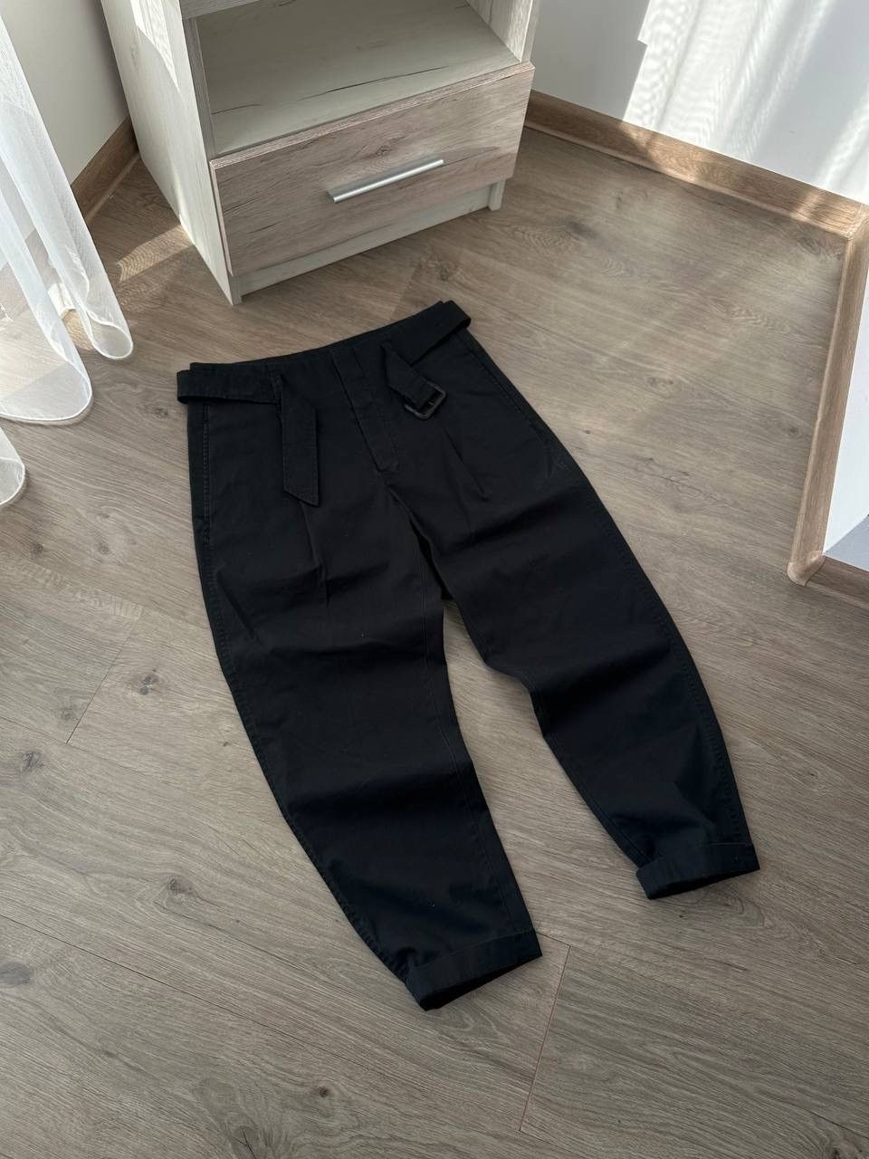 Polo Ralph Lauren × Vintage Vintage Polo Ralph Lauren Black Baggy PRL Pants Size 30" / US 8 / IT 44 - 8 Thumbnail