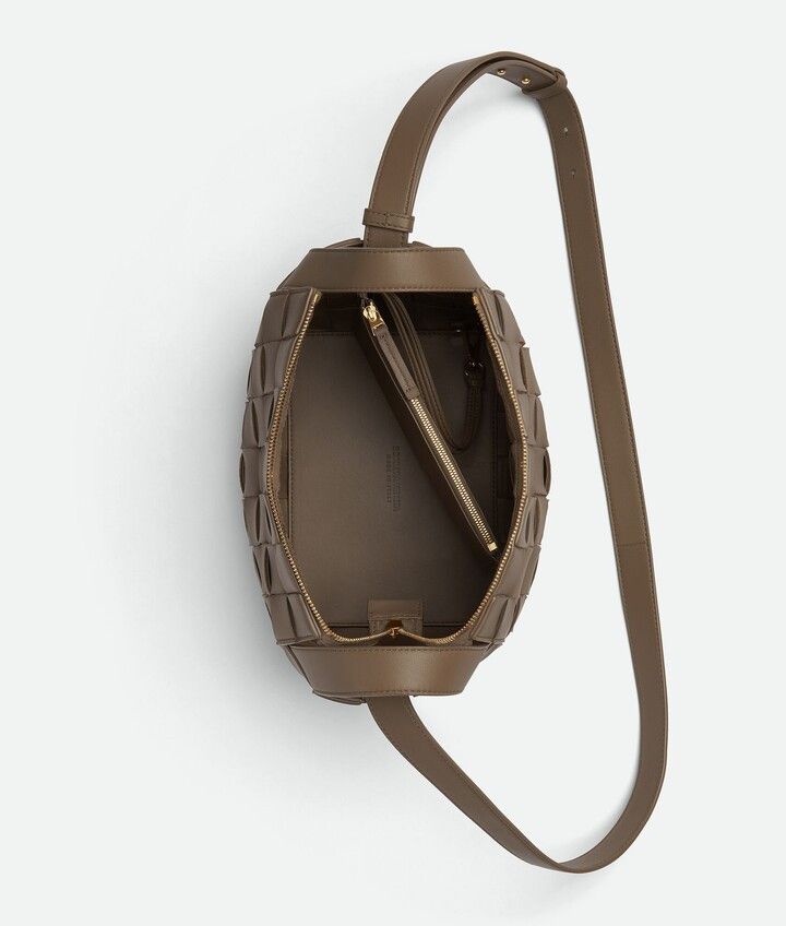 Bottega Veneta o1loc1c0824 Size: OS / Small Bowling Cassette in Brown Size ONE SIZE - 3 Thumbnail