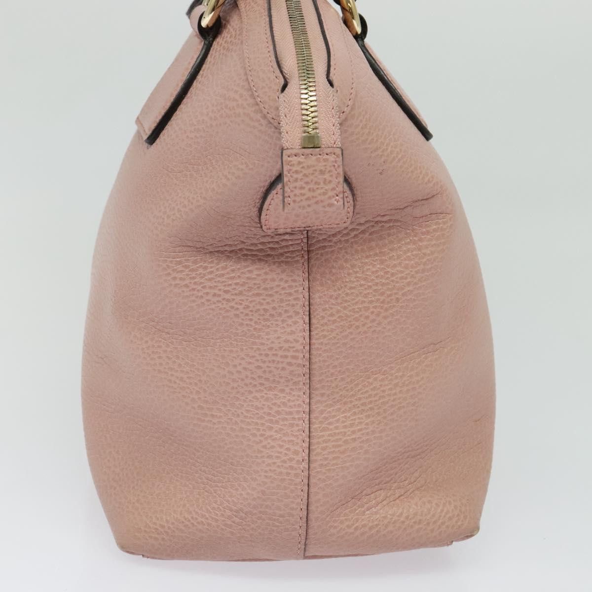 Gucci GUCCI Hand Bag Leather Outlet Pink Gold Size ONE SIZE - 5 Thumbnail