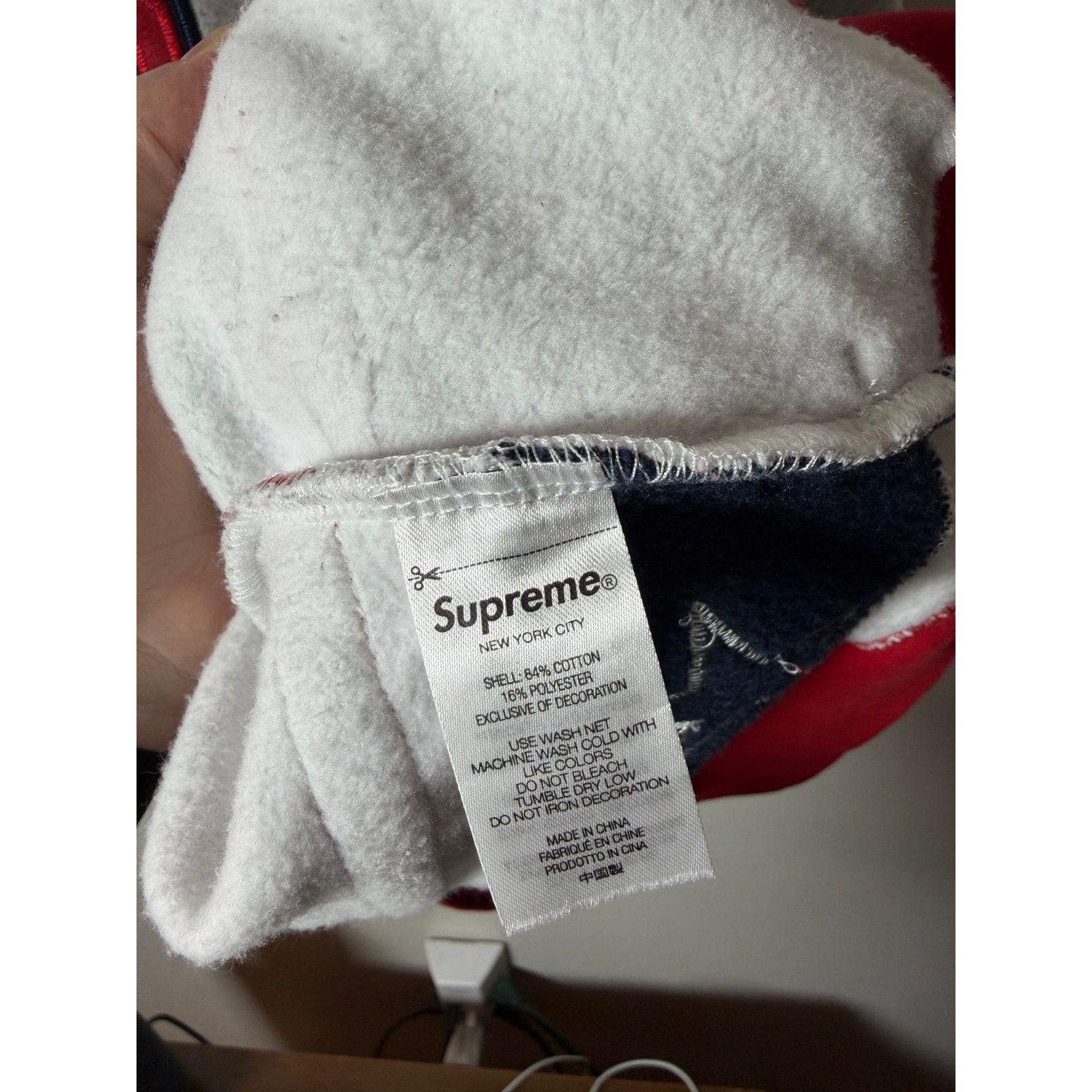 Supreme Supreme Hockey Hooded Sweatshirt Size US XXL / EU 58 / 5 - 6 Thumbnail