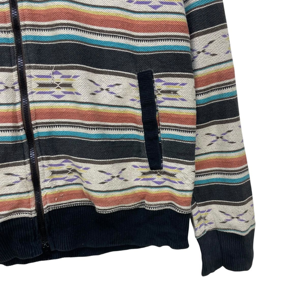 Native 💥Vintage Power The People Culture Mix Zip Up Native Jacket Size US M / EU 48-50 / 2 - 5 Thumbnail