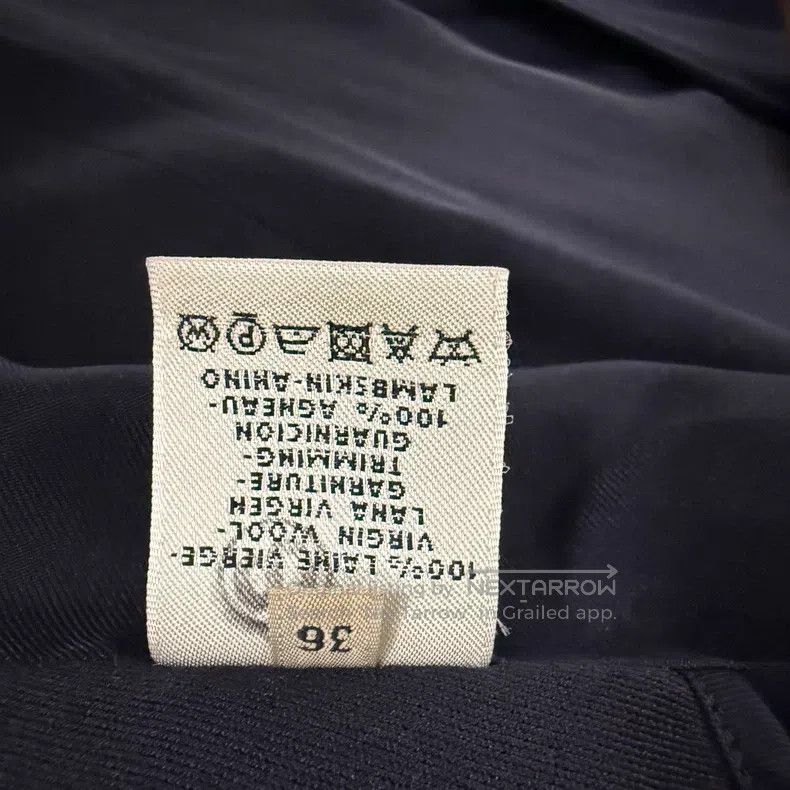 Hermes Hermes Mid-Length Solid Color Long Sleeve Coat, Black Size XS / US 0-2 / IT 36-38 - 3 Thumbnail