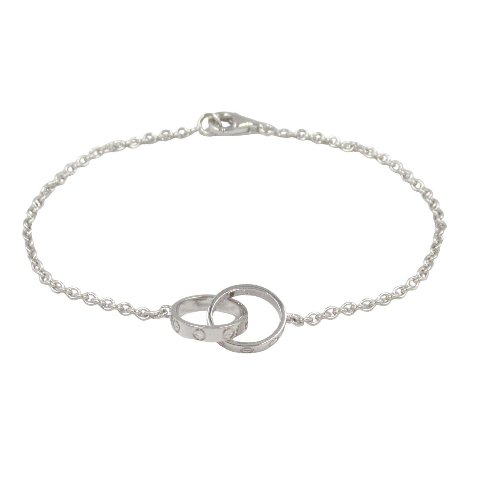 Cartier Cartier Baby Love Bracelet K18Wg (White Gold) Silver Size ONE SIZE - 1 Thumbnail