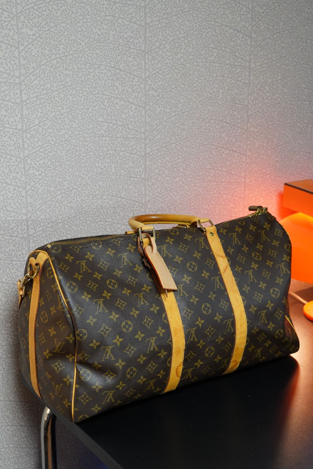 Louis Vuitton Louis Vuitton / Monogram Keepall Bandoulière 50 / M41416 Size ONE SIZE - 6 Thumbnail