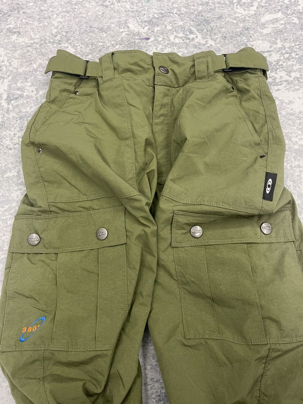Salomon Salomon Vintage Gorpcore Cargo Ski Pants Size US 29 - 15 Thumbnail
