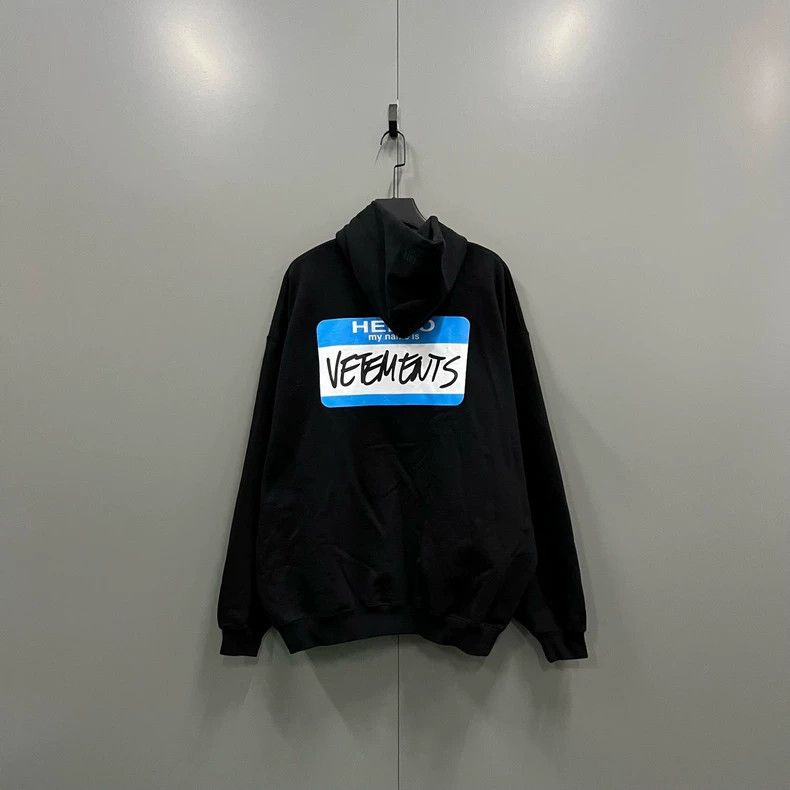 Vetements Vetements Logo Patch Hoodie XS - dmc Size US XS / EU 42 / 0 - 1 Thumbnail