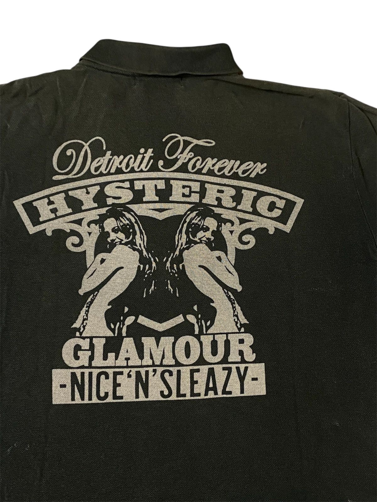 Hysteric Glamour Hysteric Glamour Trashed Polo Shirt Size US L / EU 52-54 / 3 - 2 Thumbnail