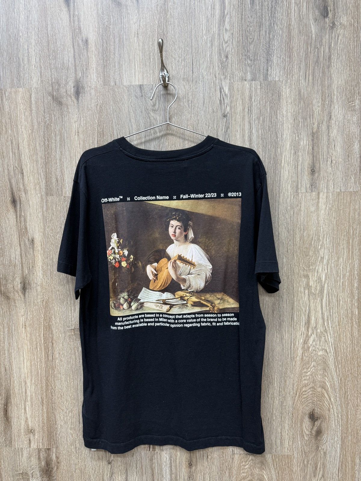 Off-White Off White Mona Lisa Short Sleeve Size US L / EU 52-54 / 3 - 4 Thumbnail