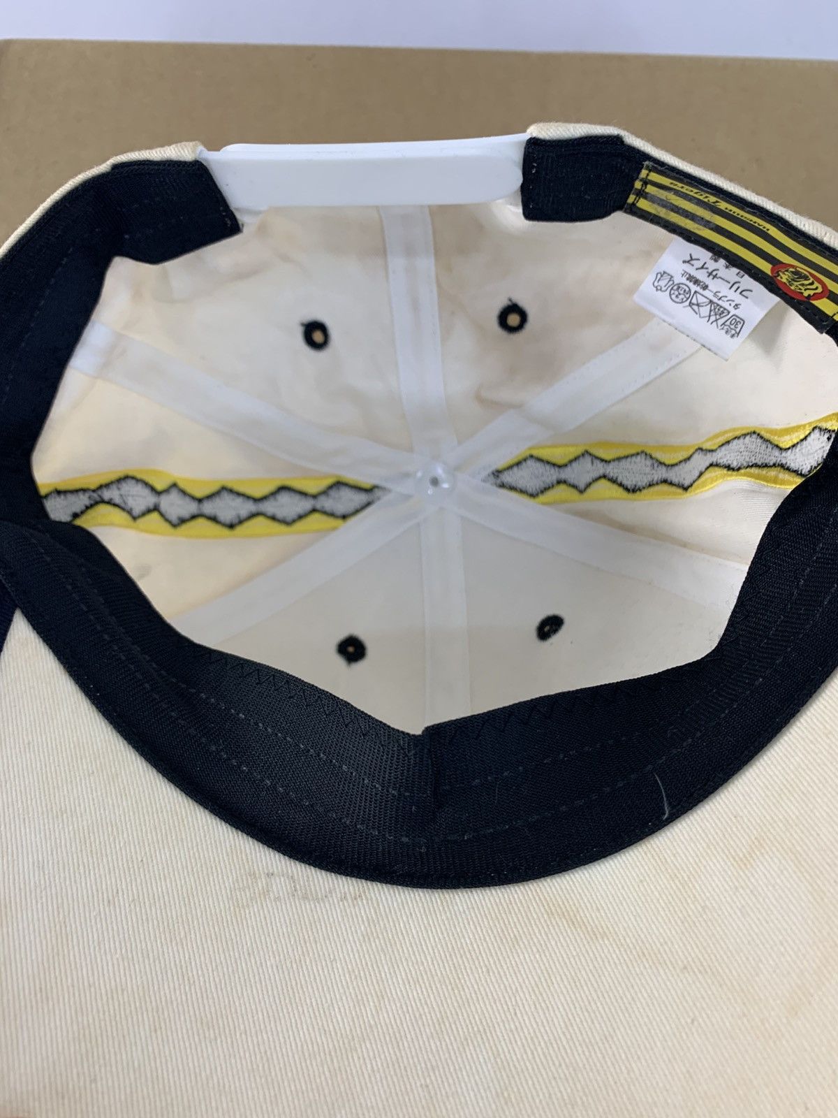 Japanese Brand 90s Hanshin Tiger Professional Baseball Mlb Snap Cap Size ONE SIZE - 5 Thumbnail