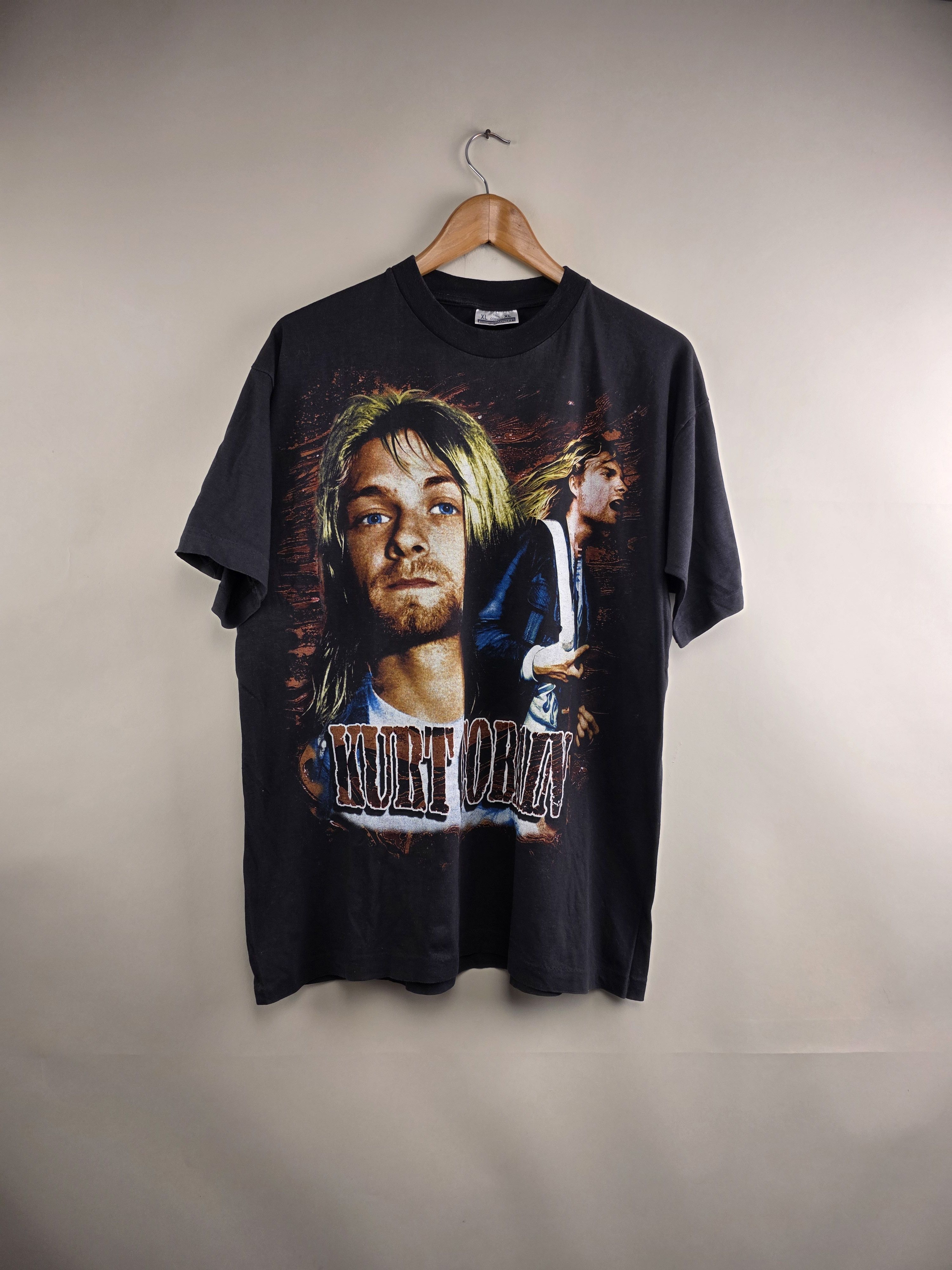 Band Tees × Vintage 90s Nirvana Kurt In Utero XL 23" 28.5" Size US XL / EU 56 / 4 - 8 Thumbnail