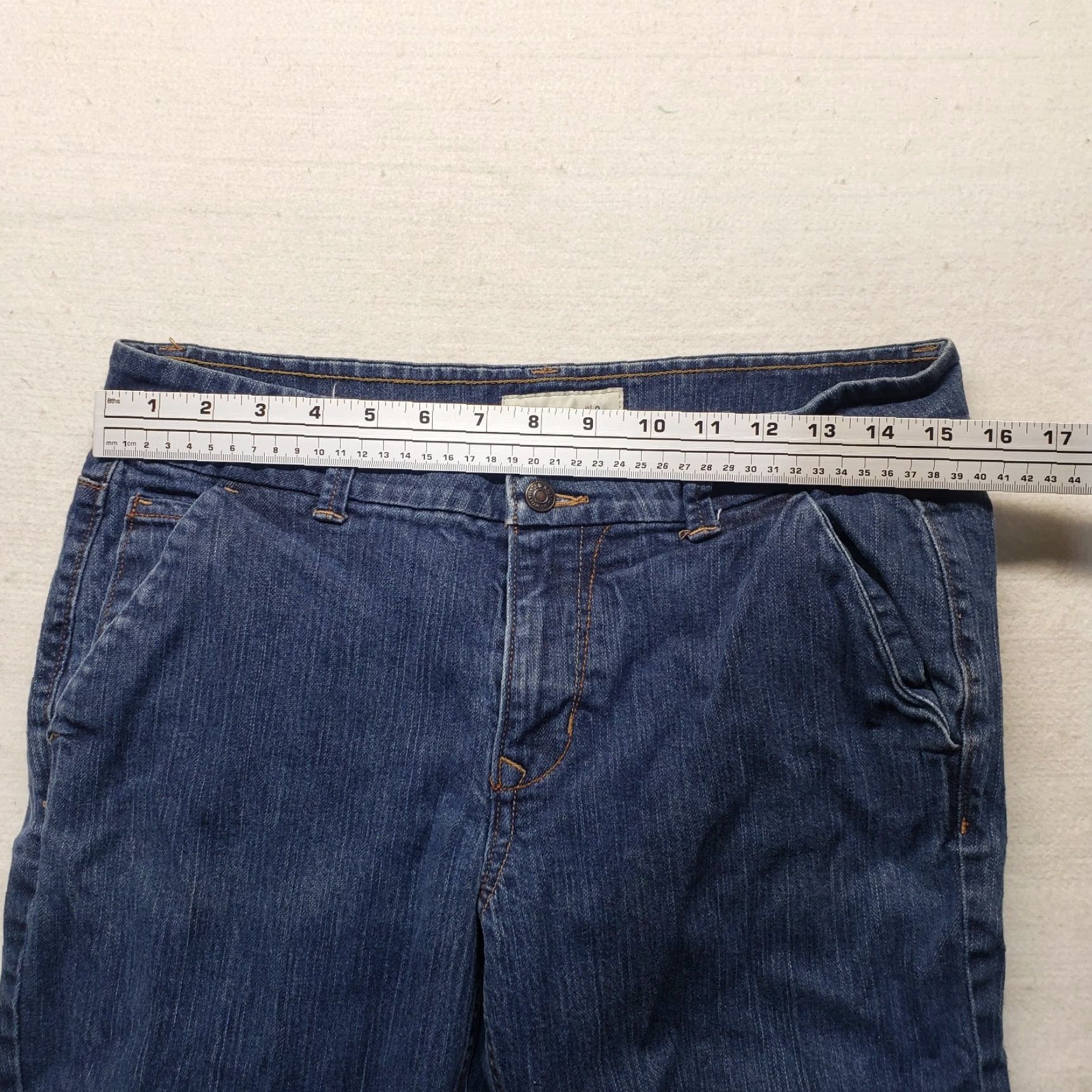 Old Navy Old Navy Jeans Denim Pants Skinny Blue Dark Wash Tall 8 Women's Adult Long Denim Jeans 30 In Inseam Blue 28 Waist Women Tall 8 Dark Denim Pants Size 30" / US 8 / IT 44 - 5 Thumbnail