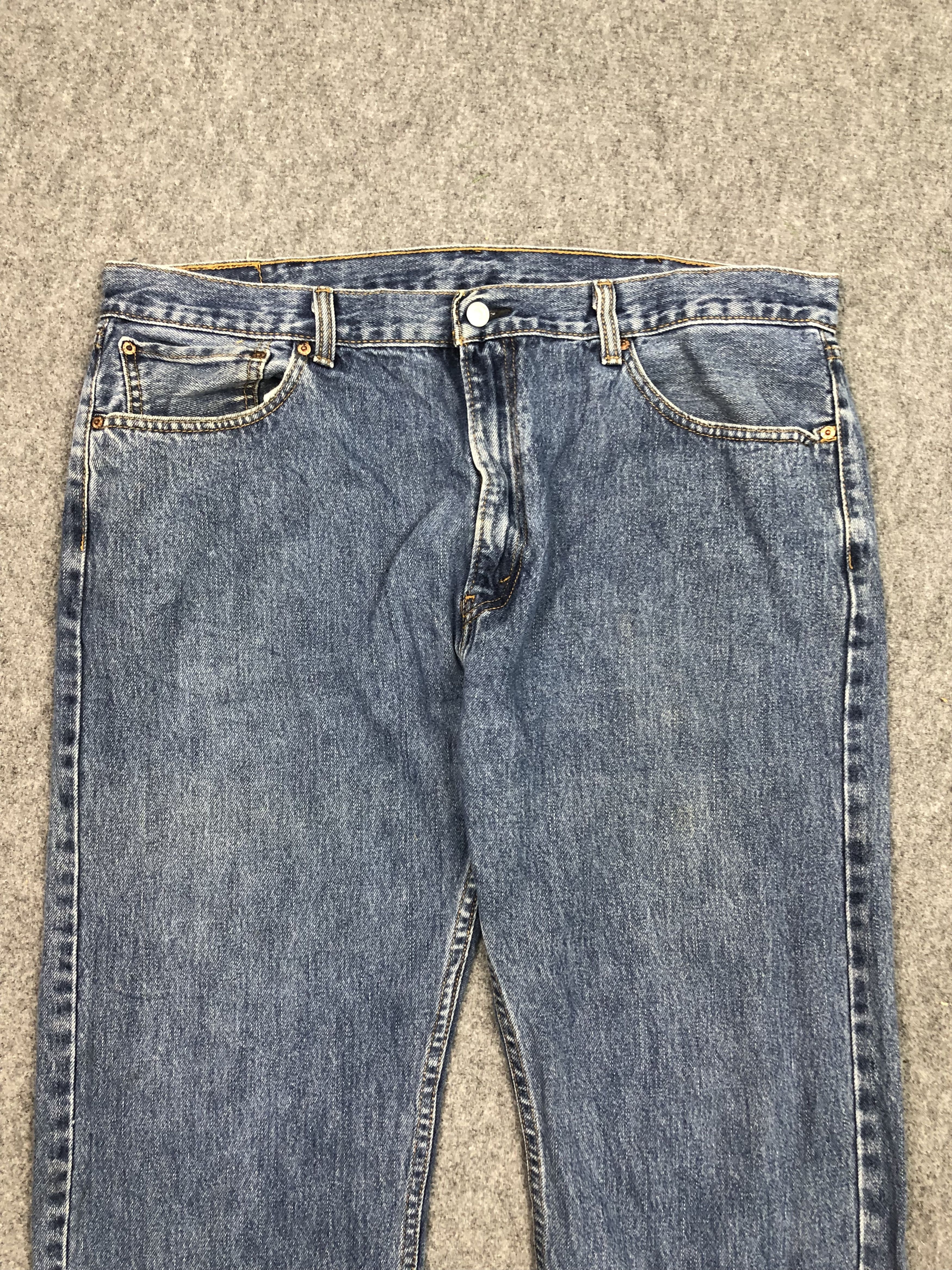 Levi's Vintage Levis 505 Regular Fit Denim Lightwash DP0357 Size US 42 / EU 58 - 2 Thumbnail