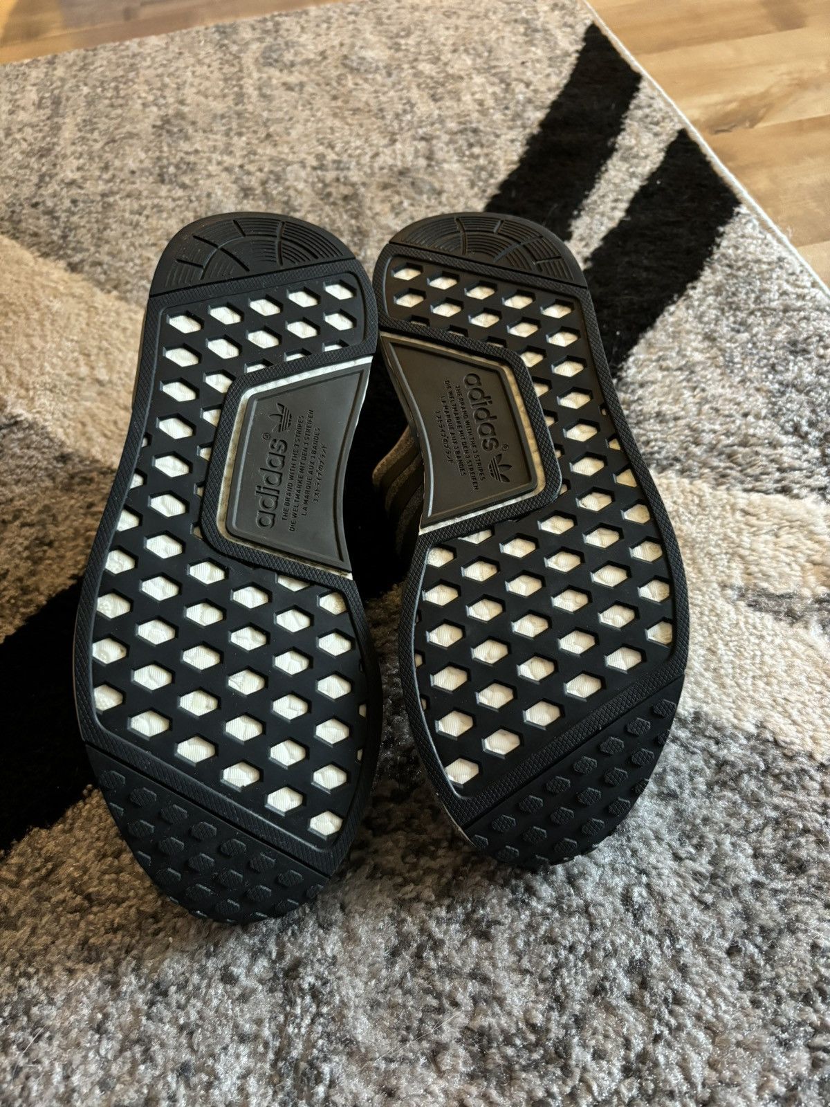 Adidas Adidas NMD R1 Grey Wool Size US 10.5 / EU 43-44 - 5 Thumbnail