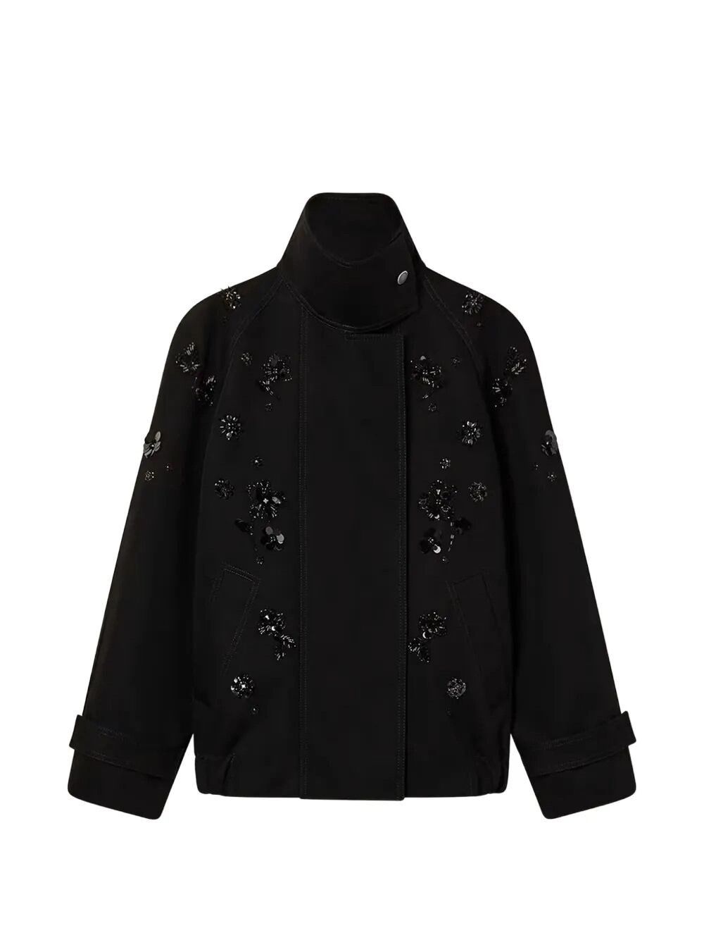 Golden Goose `Journey` Oversize Short Trench Coat With Embroidery Size M / US 6-8 / IT 42-44 - 1 Thumbnail
