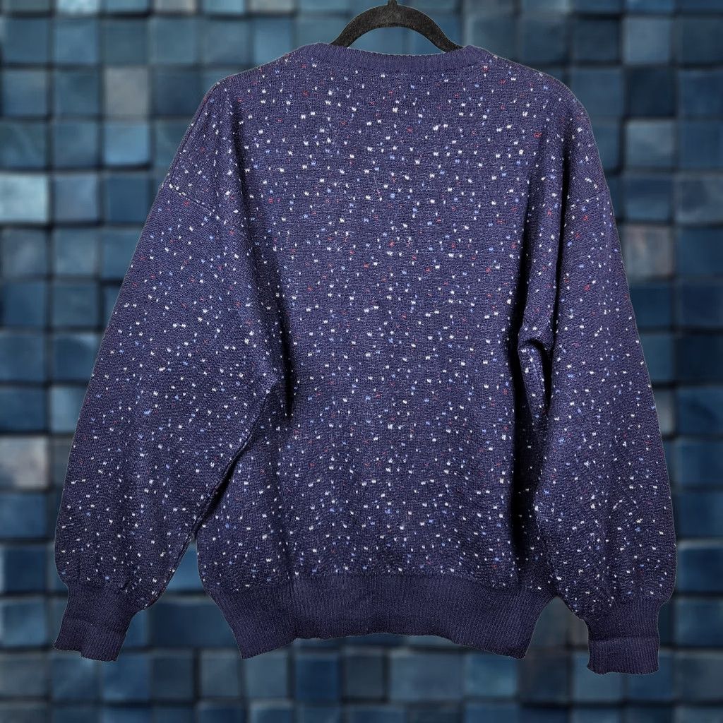 Vintage Axiom Mens Crew Neck Blue Pull over Long Sleeve Sweater L Knit Wool Acrylic Regular Size L Pullover Solid 90s Theme Size US L / EU 52-54 / 3 - 1 Thumbnail