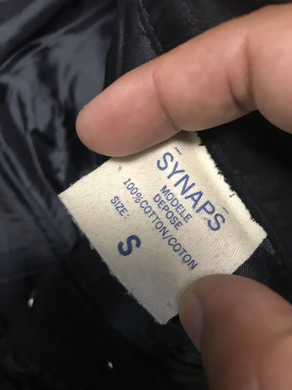 Japanese Brand × Leather SYNAPS Work Leather Pant Size US 26 / EU 42 - 6 Thumbnail
