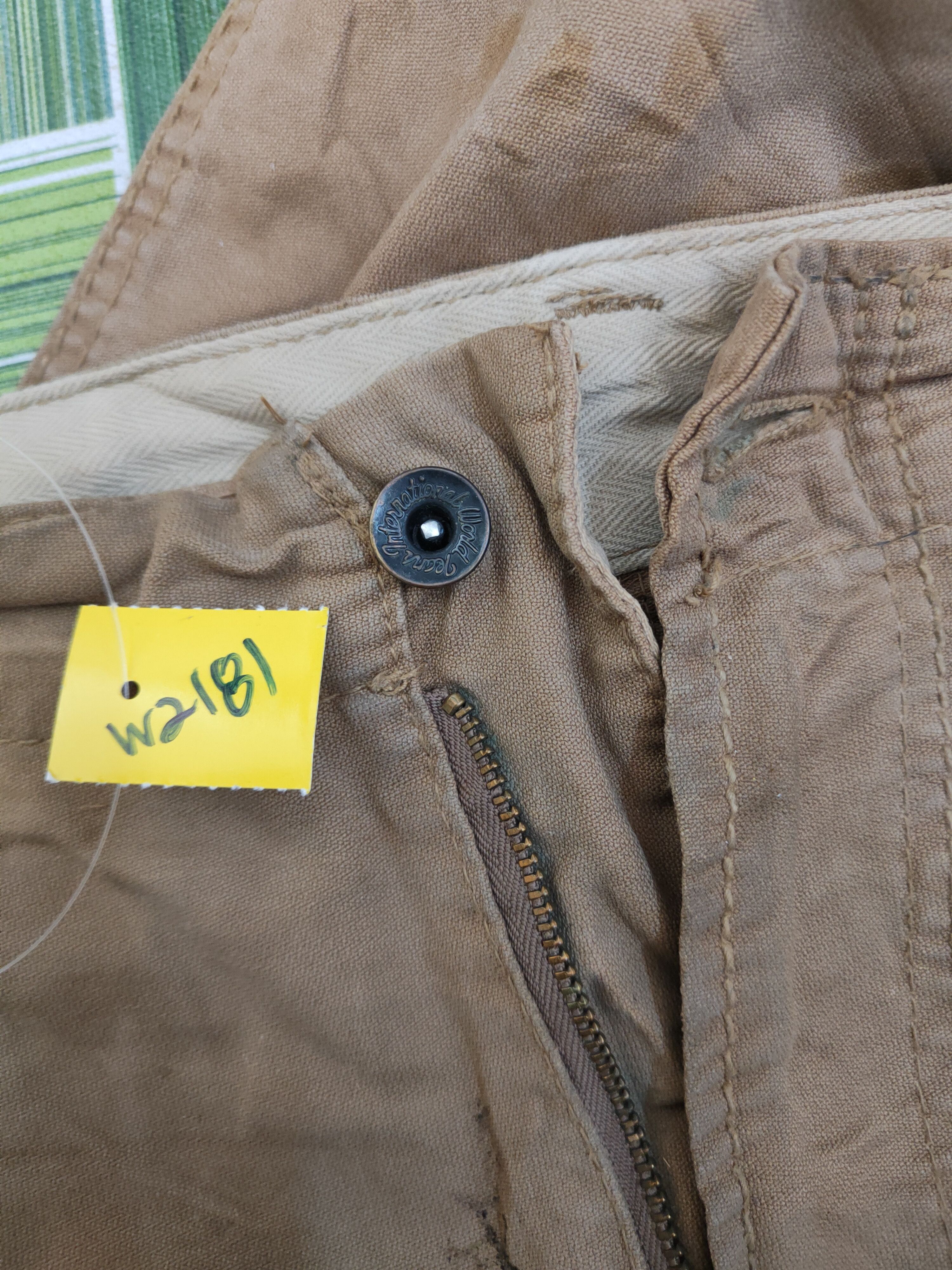 Japanese Brand Evenriver Brown Multipocket Tactical Cargo Pants #W2181 Size US 33 - 18 Thumbnail