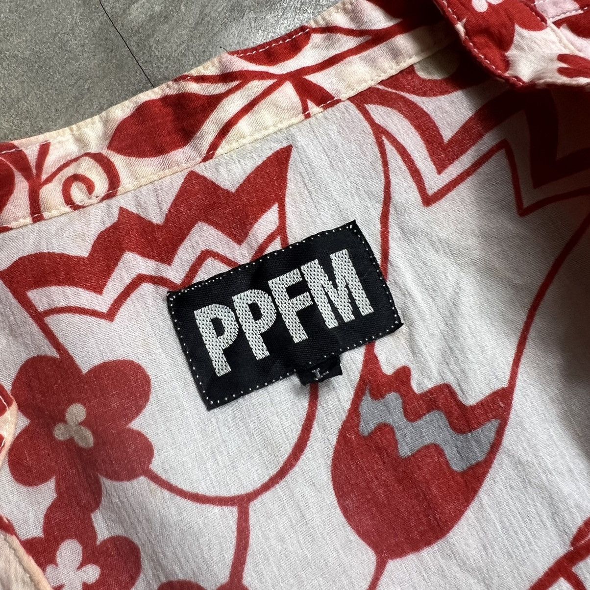 PPFM 2000s PPFM Floral Half Button Shirt Size US L / EU 52-54 / 3 - 3 Thumbnail