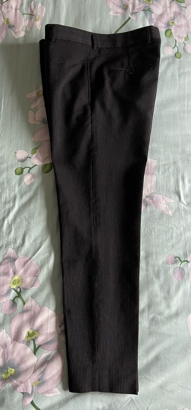 Saint Laurent Paris Saint Laurent black and white striped trousers Size 50S - 7 Thumbnail