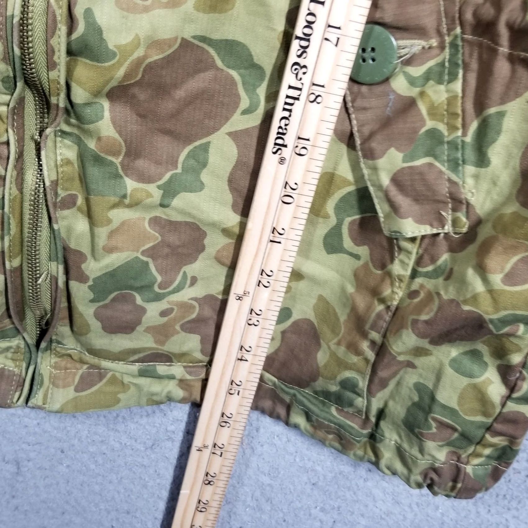 Penfield Penfield Zip Camouflage Jacket Small Cotton Camouflage Military Jacket Men Slim Regular Mens Zip Full Zip Hooded Size US S / EU 44-46 / 1 - 6 Thumbnail