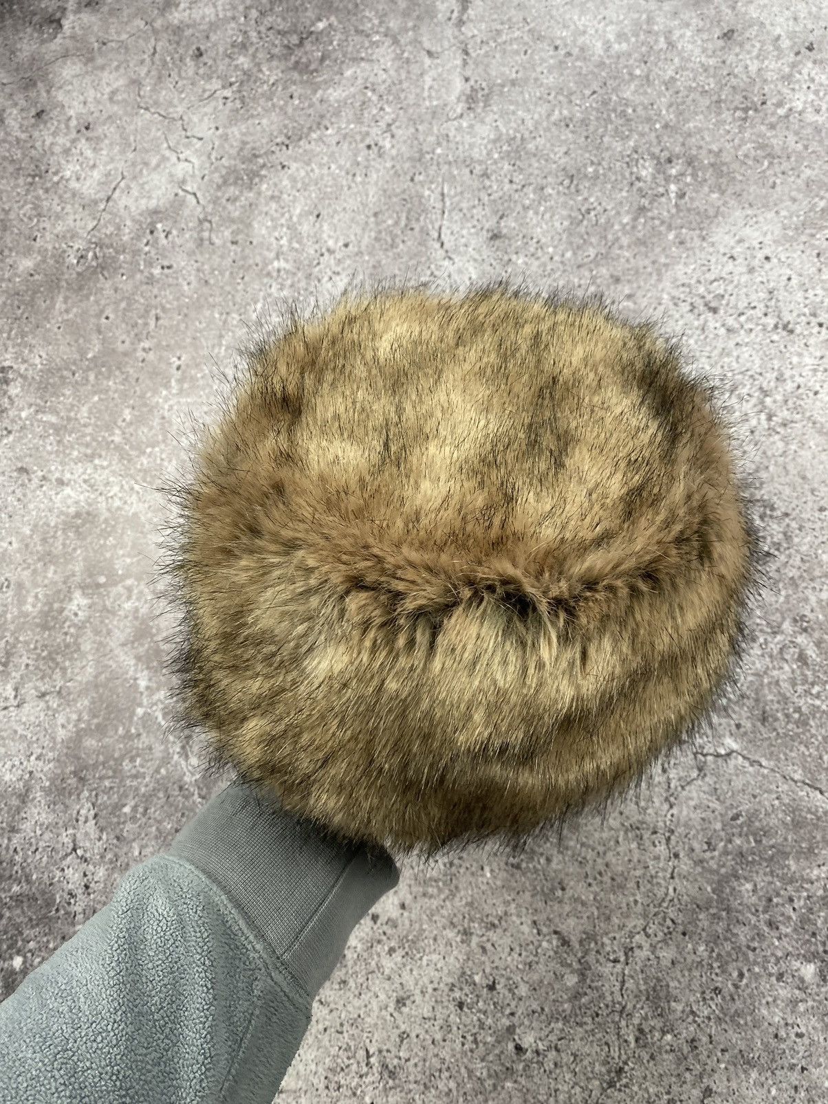 Japanese Brand × Vintage Y2K Faux Fur Vintage Fuzzy Warm Trapper Hat Size ONE SIZE - 3 Thumbnail