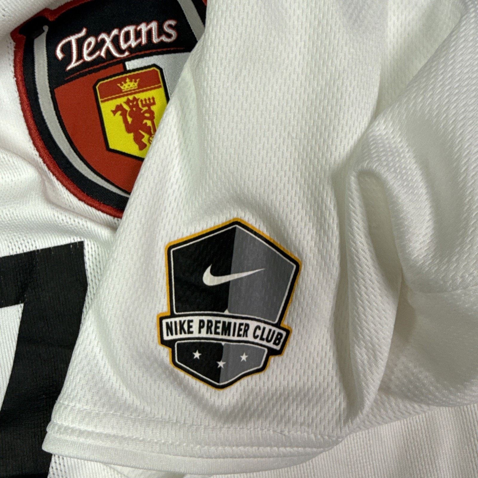 Nike Nike Texans Soccer Futbol White No 27 Jersey Size Medium Size US M / EU 48-50 / 2 - 7 Thumbnail