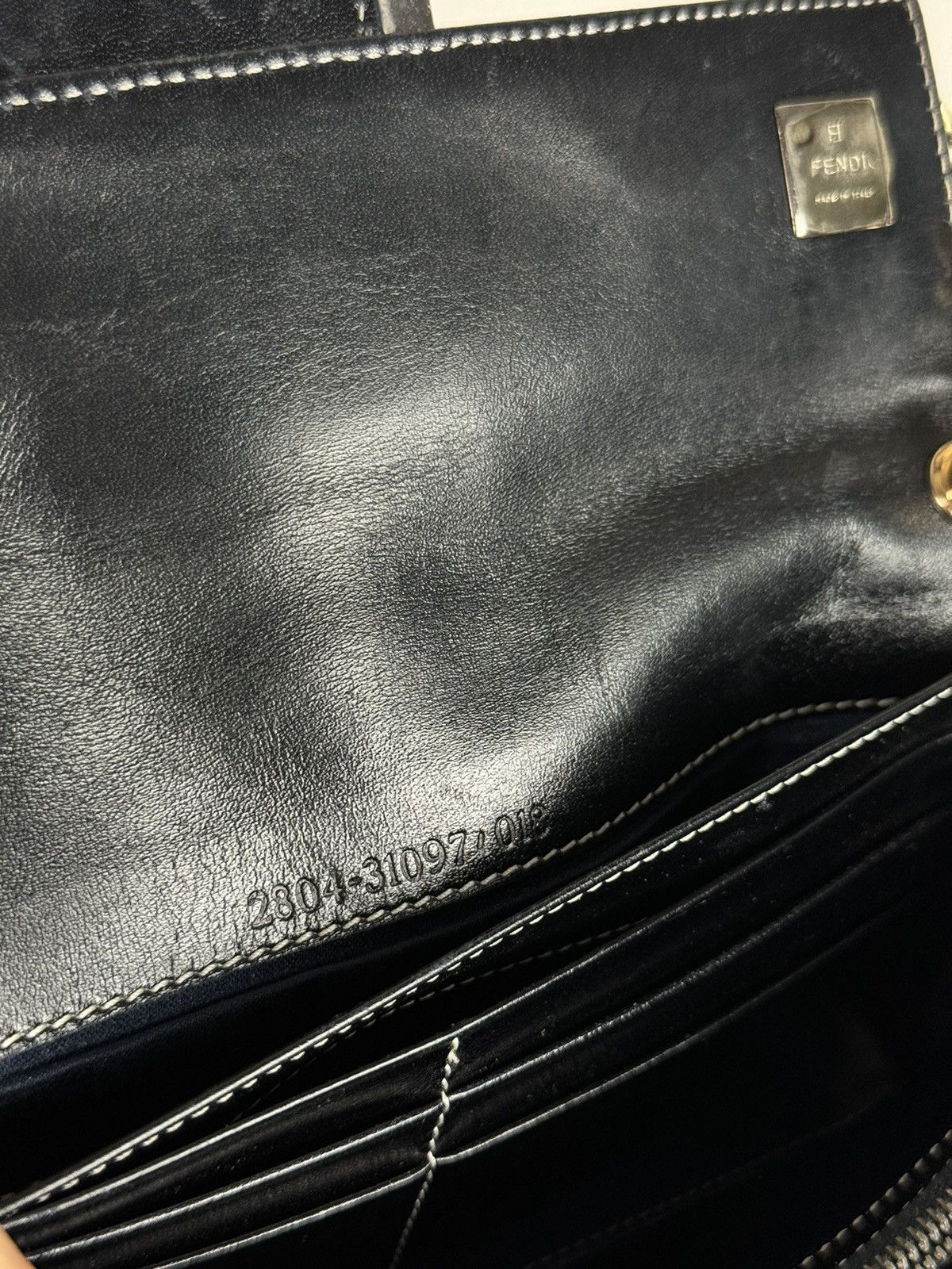 Fendi Shoulder leather bag Fendi FF monogram original rare item Size ONE SIZE - 7 Thumbnail