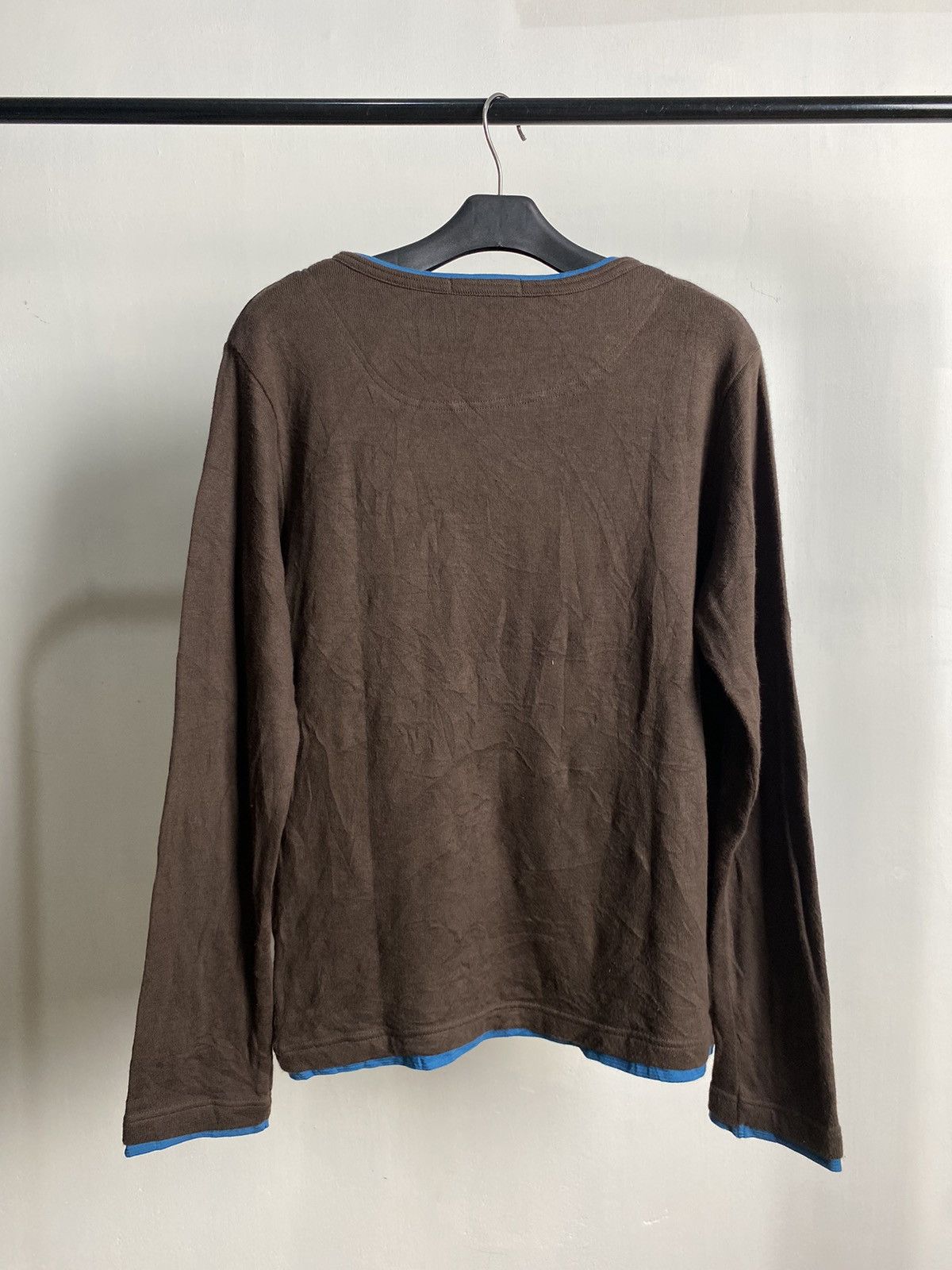 Hysteric Glamour × If Six Was Nine × Japanese Brand TocToc Double Layer Poem Laces Up Longsleeve Size US M / EU 48-50 / 2 - 6 Thumbnail