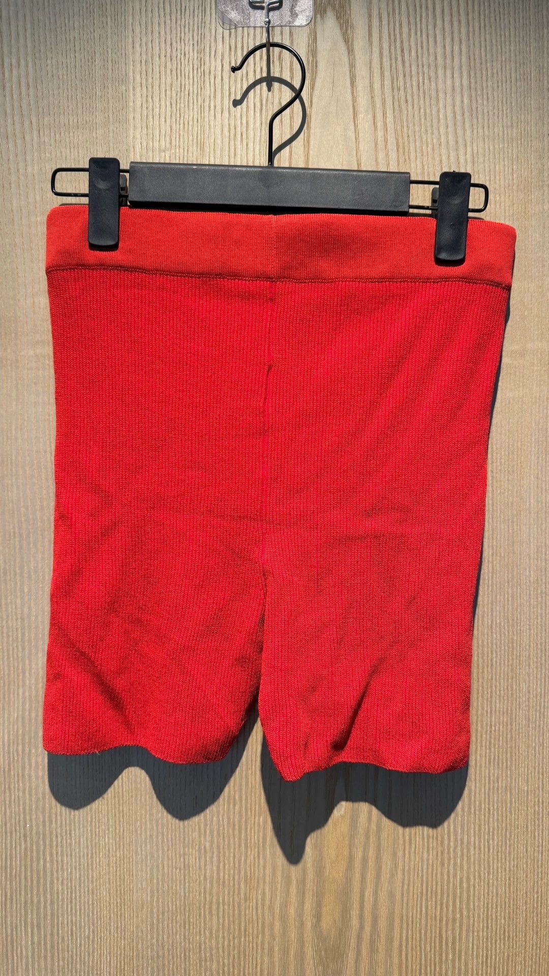 Jacquemus Jacquemus Red Knit Cycling Shorts S Size 25" / US 0 / IT 36 - 3 Thumbnail
